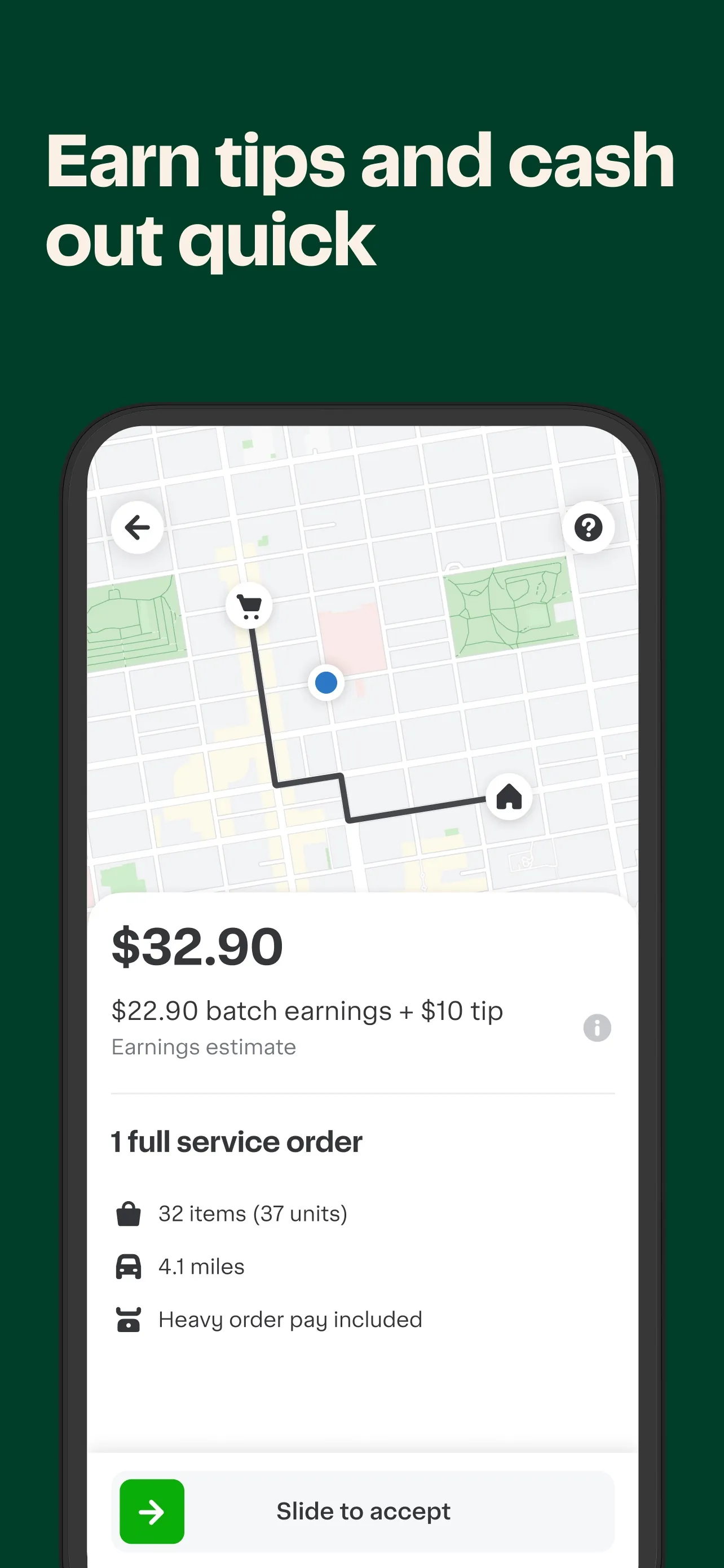 Instacart Shopper: Earn money iphone screenshot 3