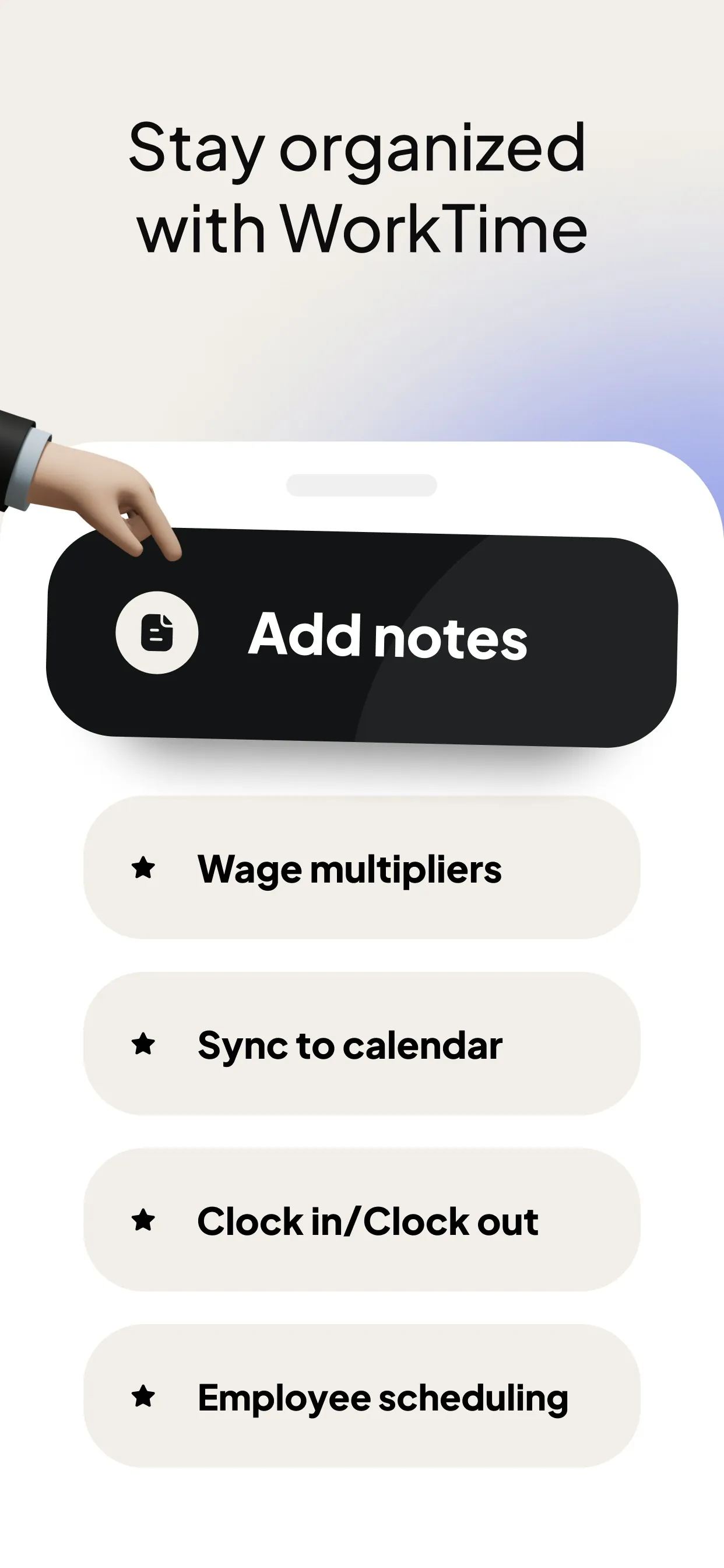 WorkTime: Shift Work Calendar iphone screenshot 5