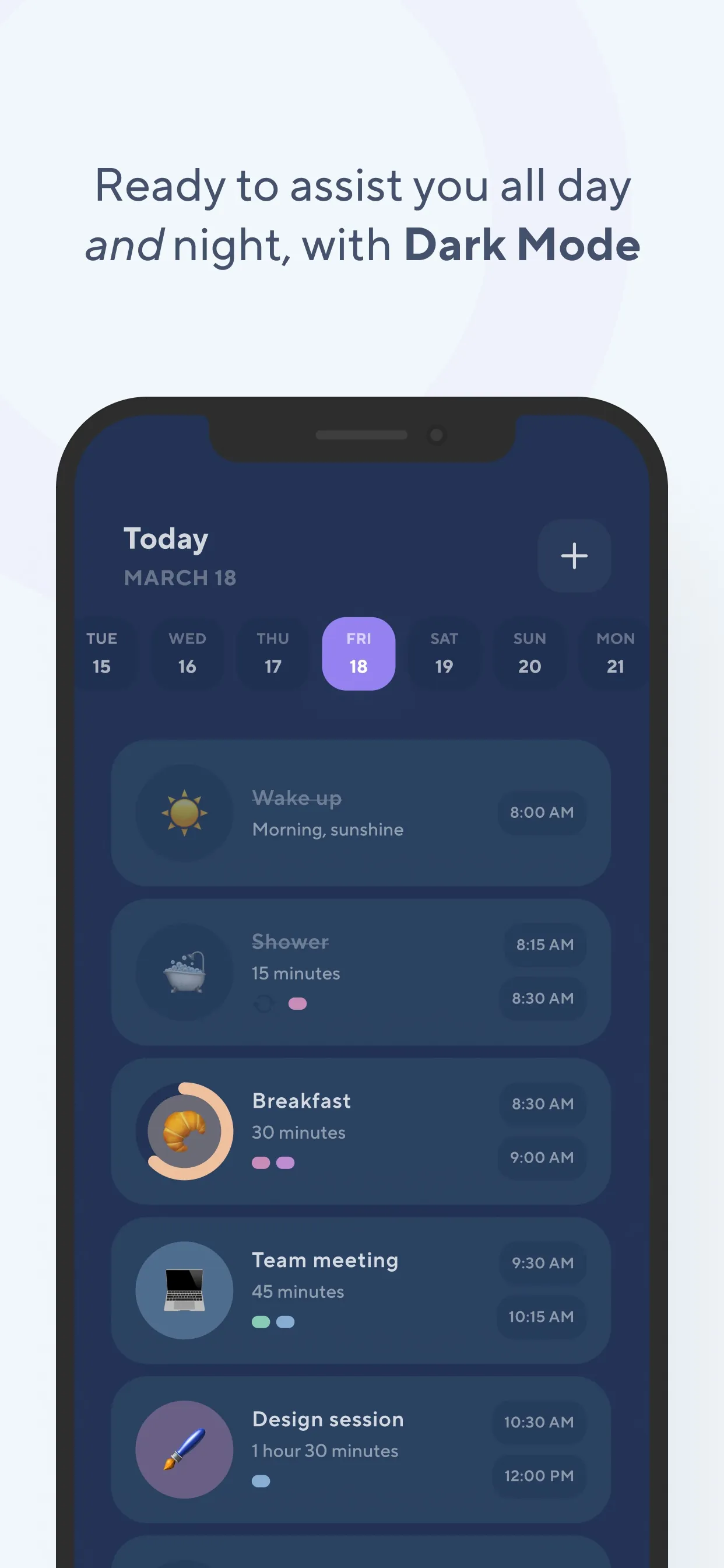 TimeBloc - Daily Planner iphone screenshot 7
