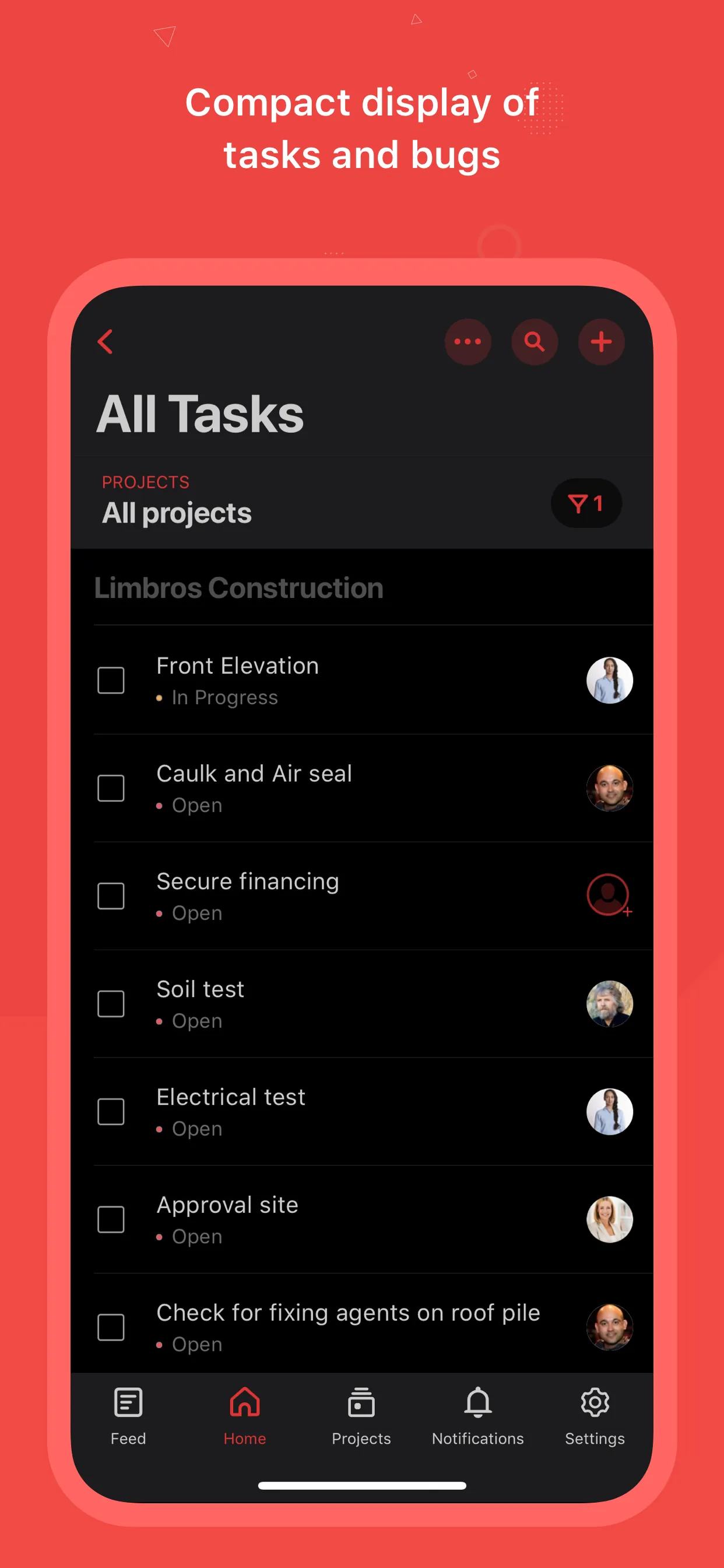 Zoho Projects Work Management iphone screenshot 4