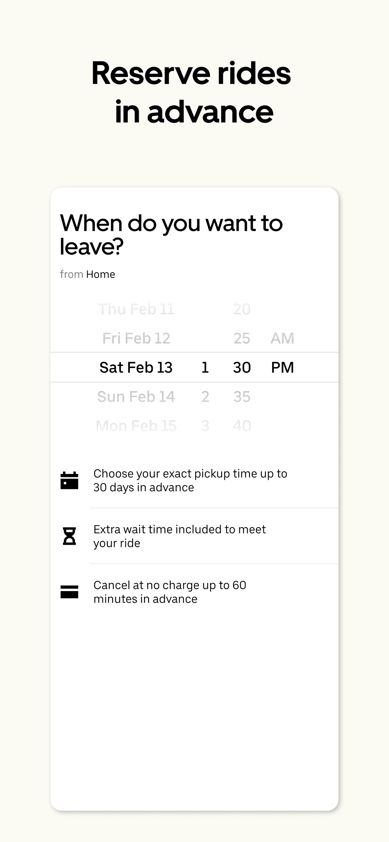 Uber - Request a ride iphone screenshot 7