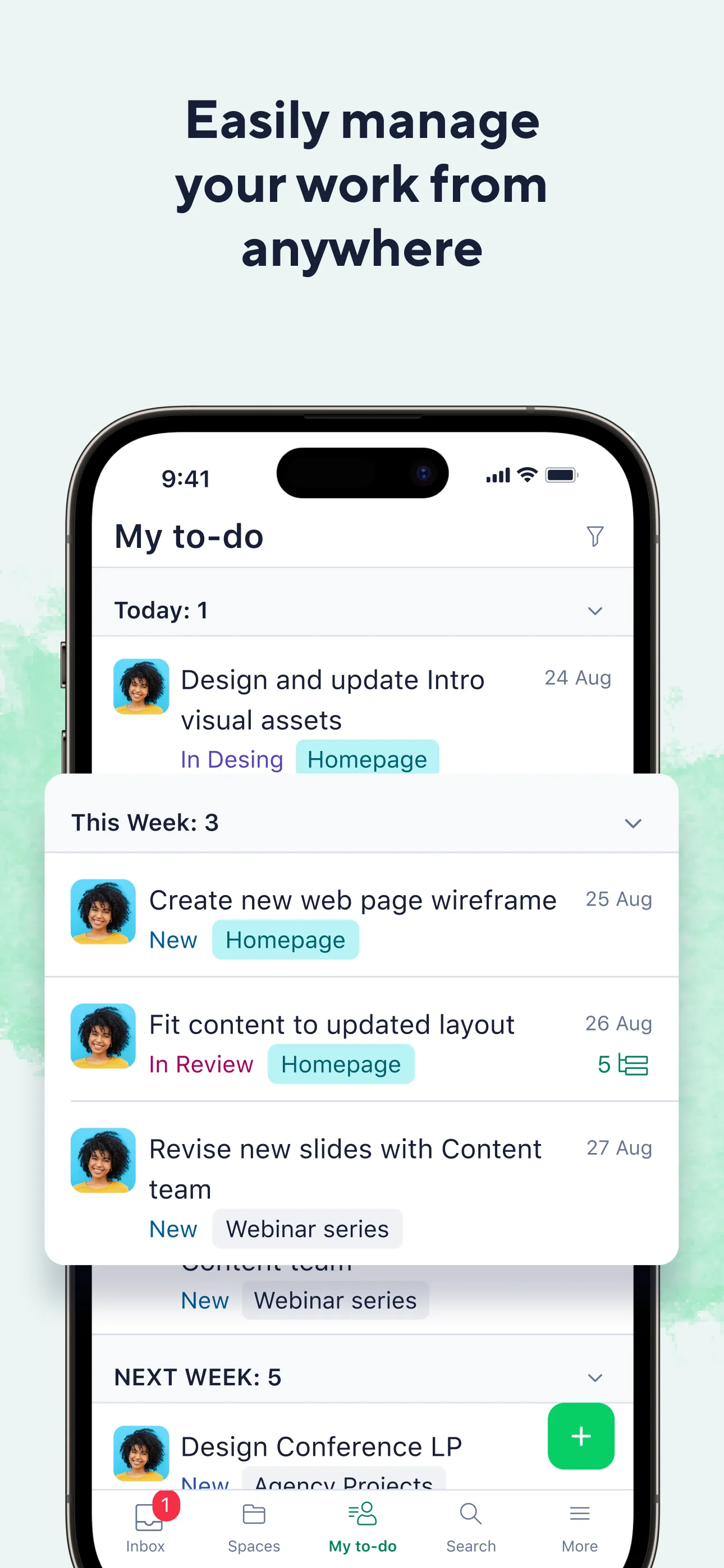 Wrike: Where Work Flows iphone screenshot 1