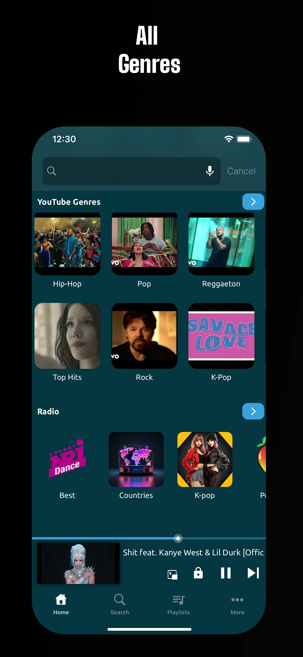 Music : Simple Music Streaming iphone screenshot 4