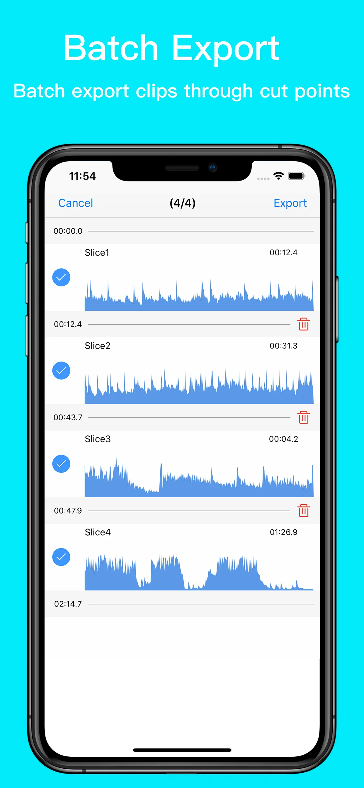 EZAudioCut - Audio Editor Lite iphone screenshot 6