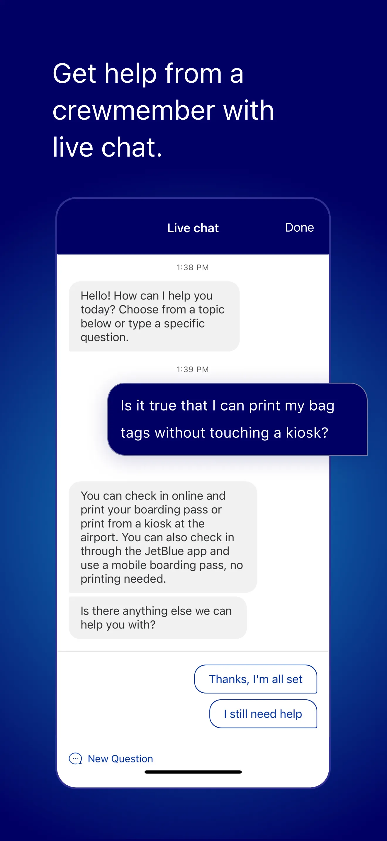 JetBlue - Book & manage trips iphone screenshot 7