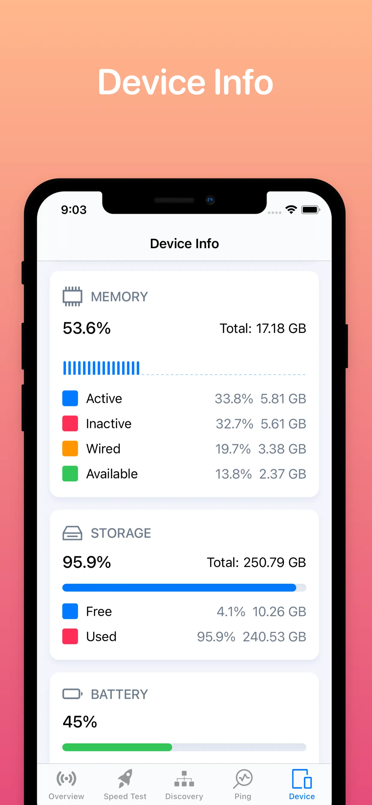 Wifi Analyzer Network Analyzer iphone screenshot 5