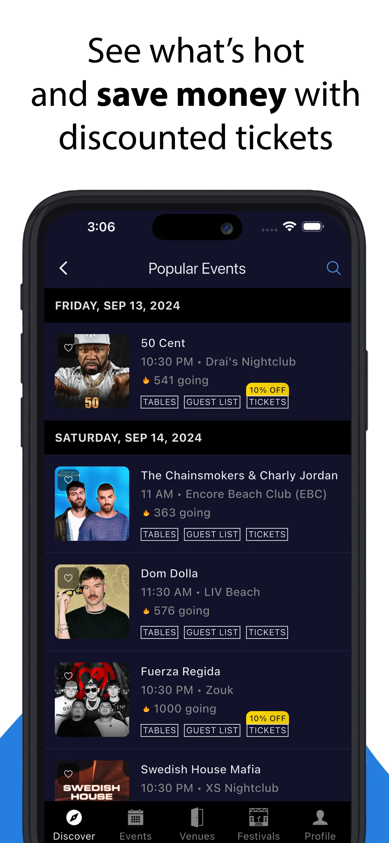 Discotech Nightlife iphone screenshot 4