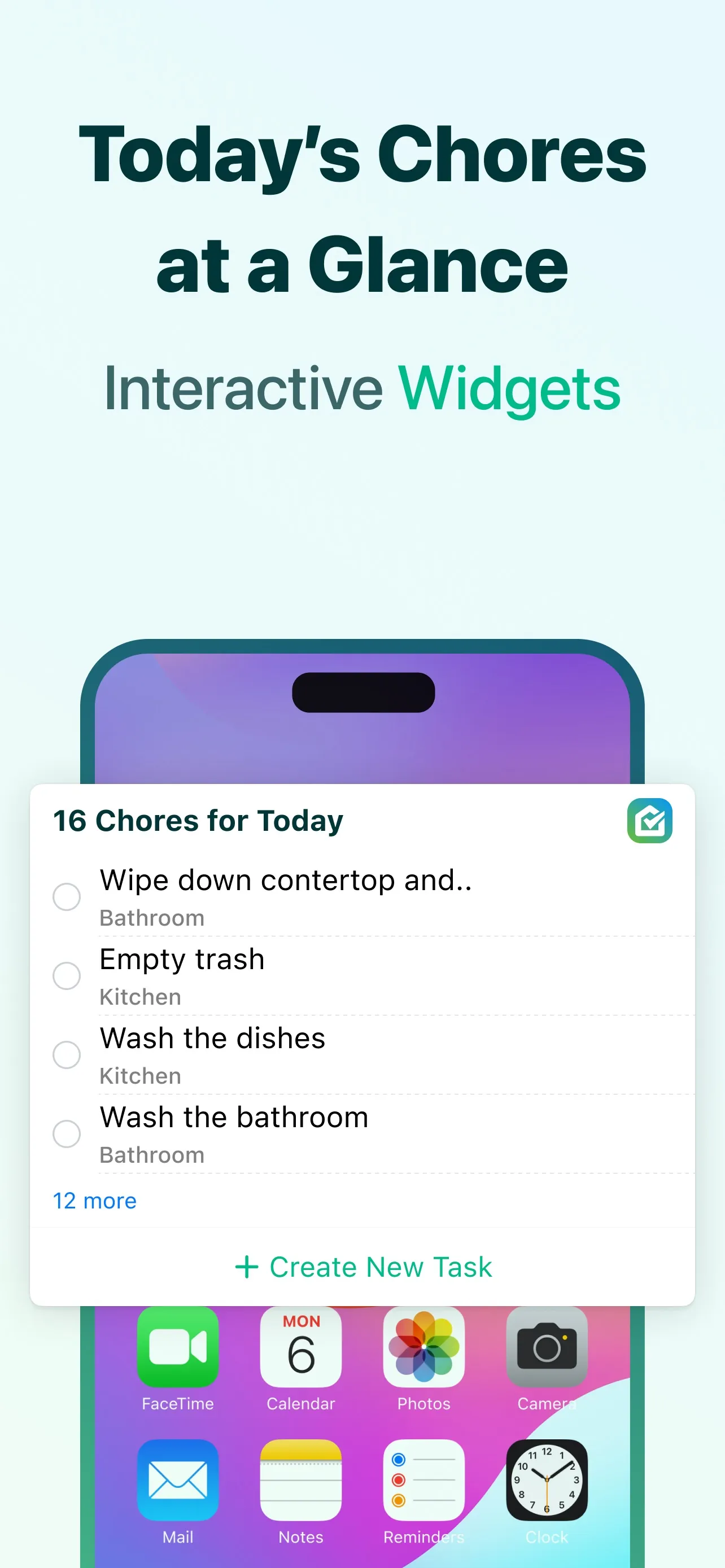 House Chores Cleaning Schedule iphone screenshot 4