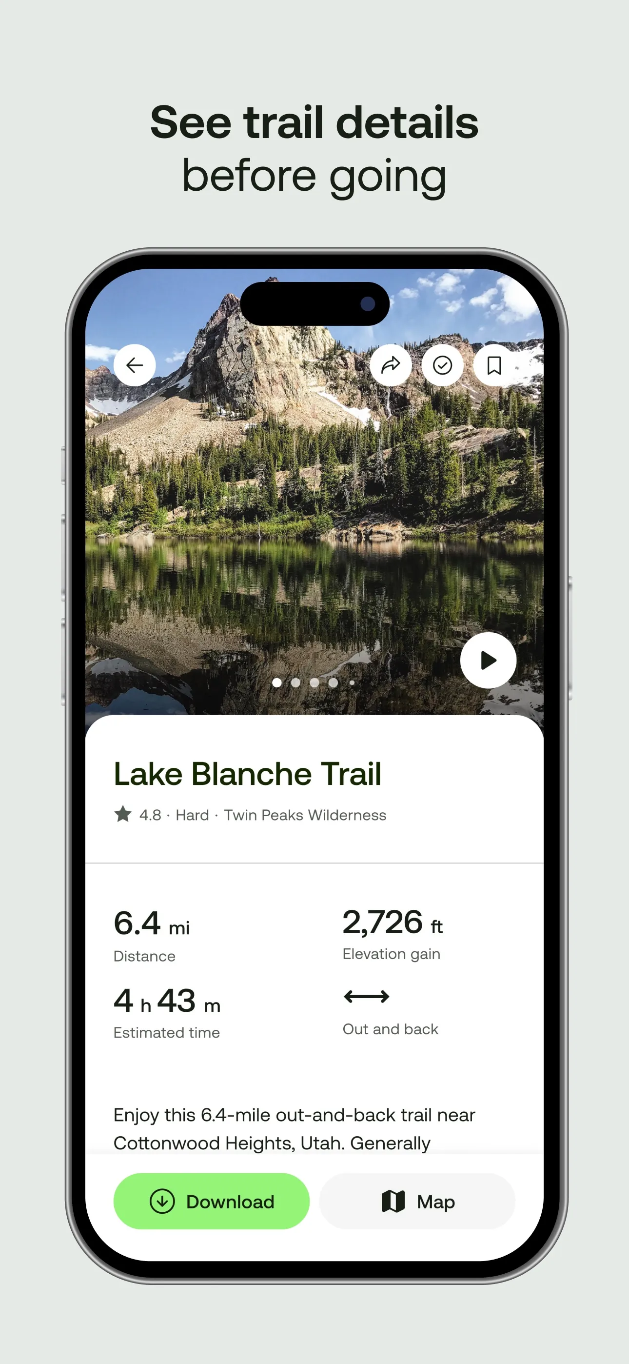 AllTrails: Hike, Bike & Run iphone screenshot 3