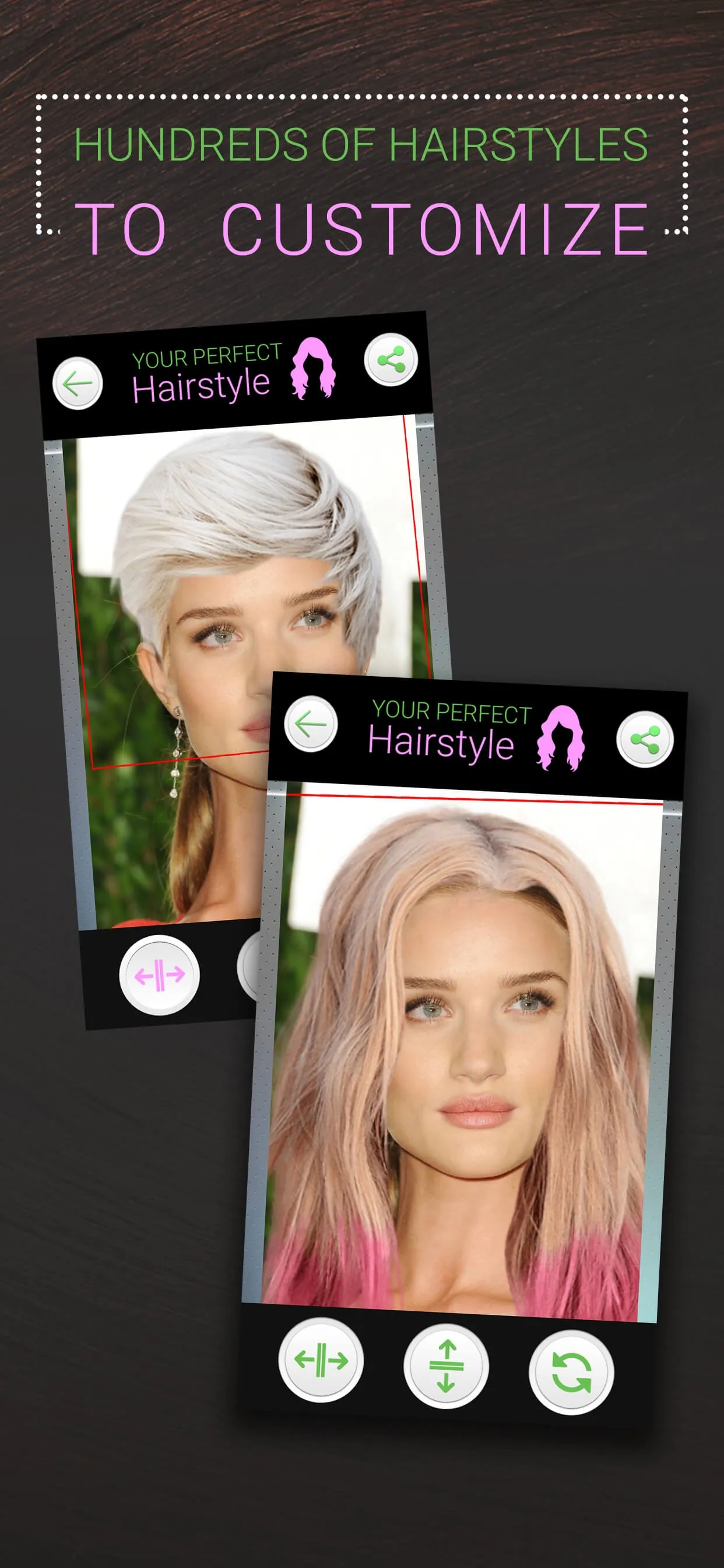 Perfect Hairstyle and Hair Cut iphone screenshot 9