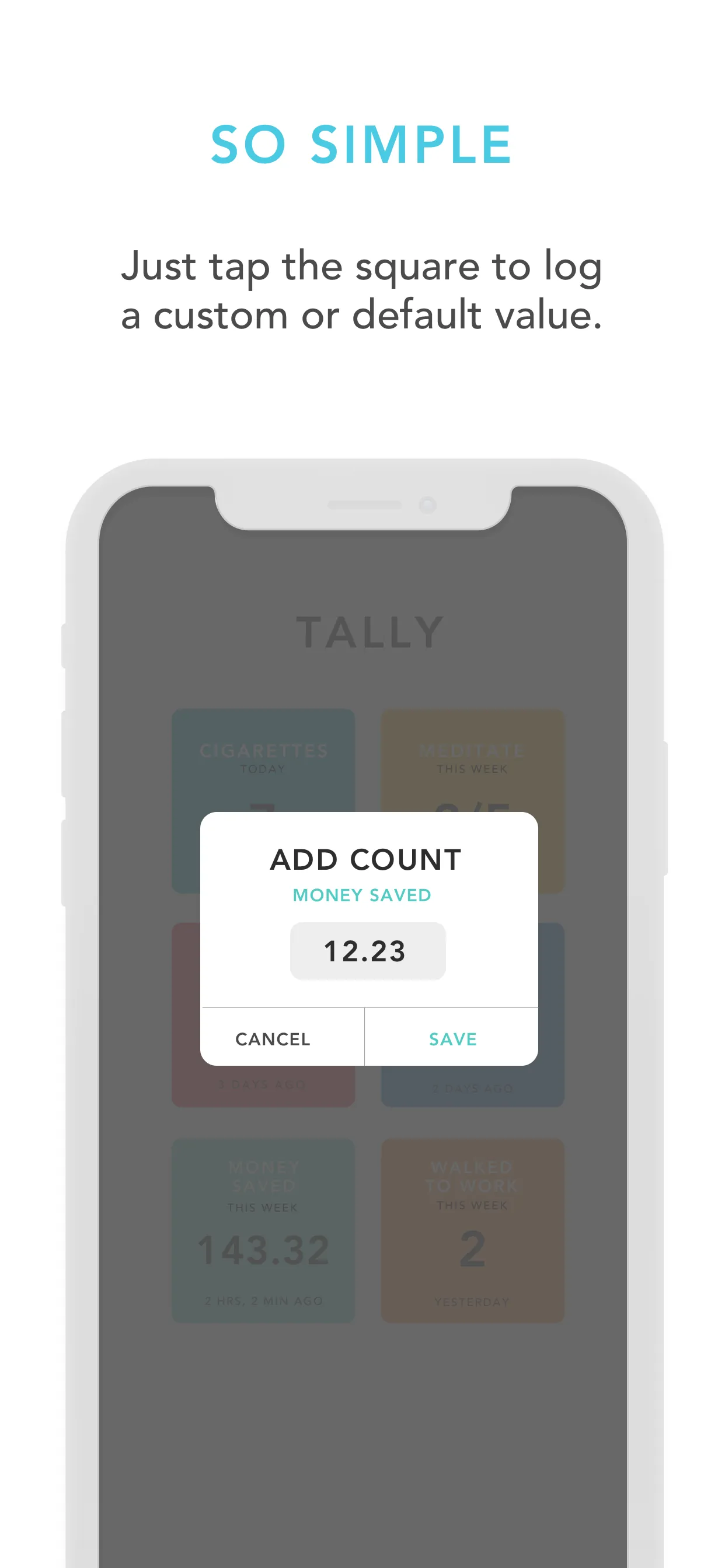 Tally: The Anything Tracker iphone screenshot 5