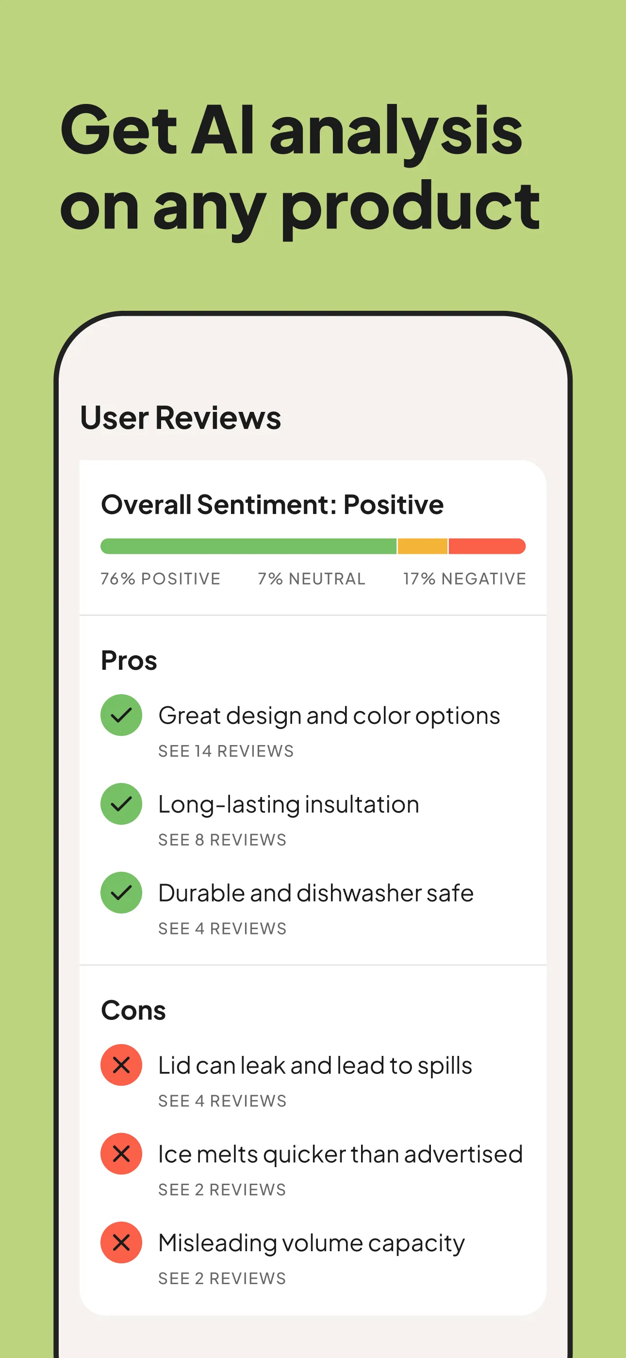 Vetted AI Smart Shopping Agent iphone screenshot 5