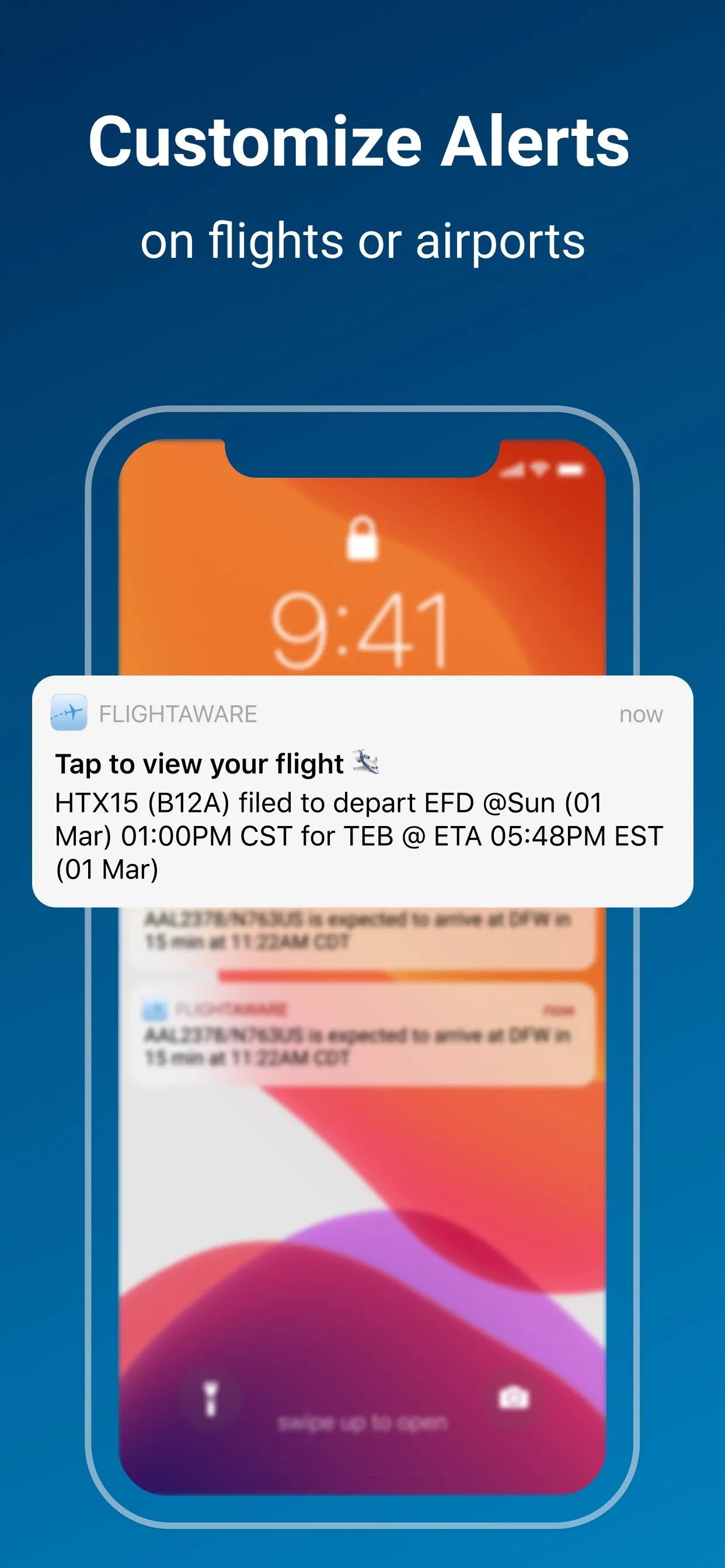 FlightAware Flight Tracker iphone screenshot 3