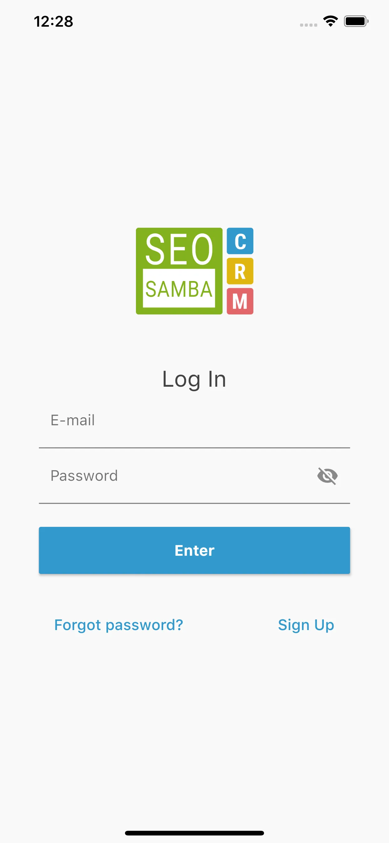 CRM Mobile by SeoSamba iphone screenshot 1