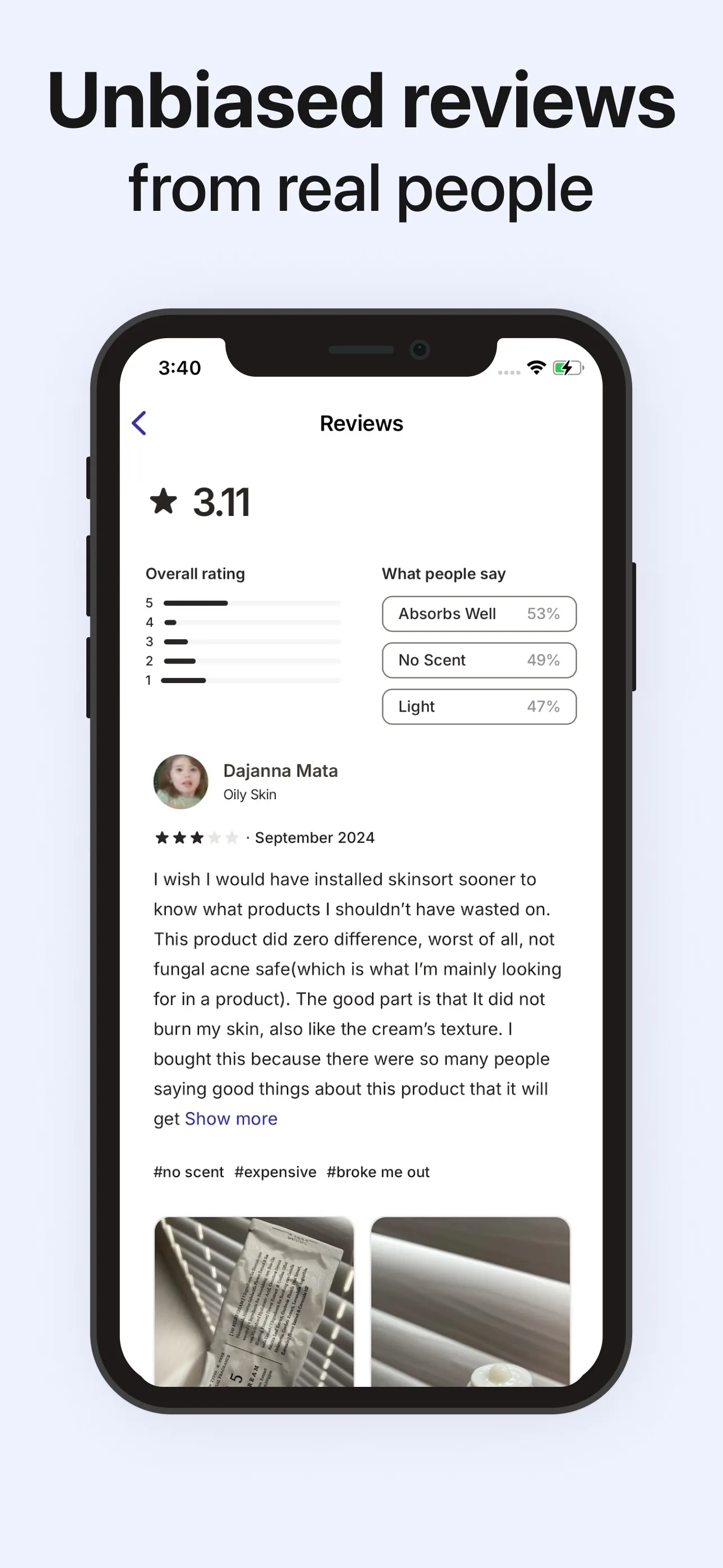 SkinSort - Skincare Scanner iphone screenshot 6