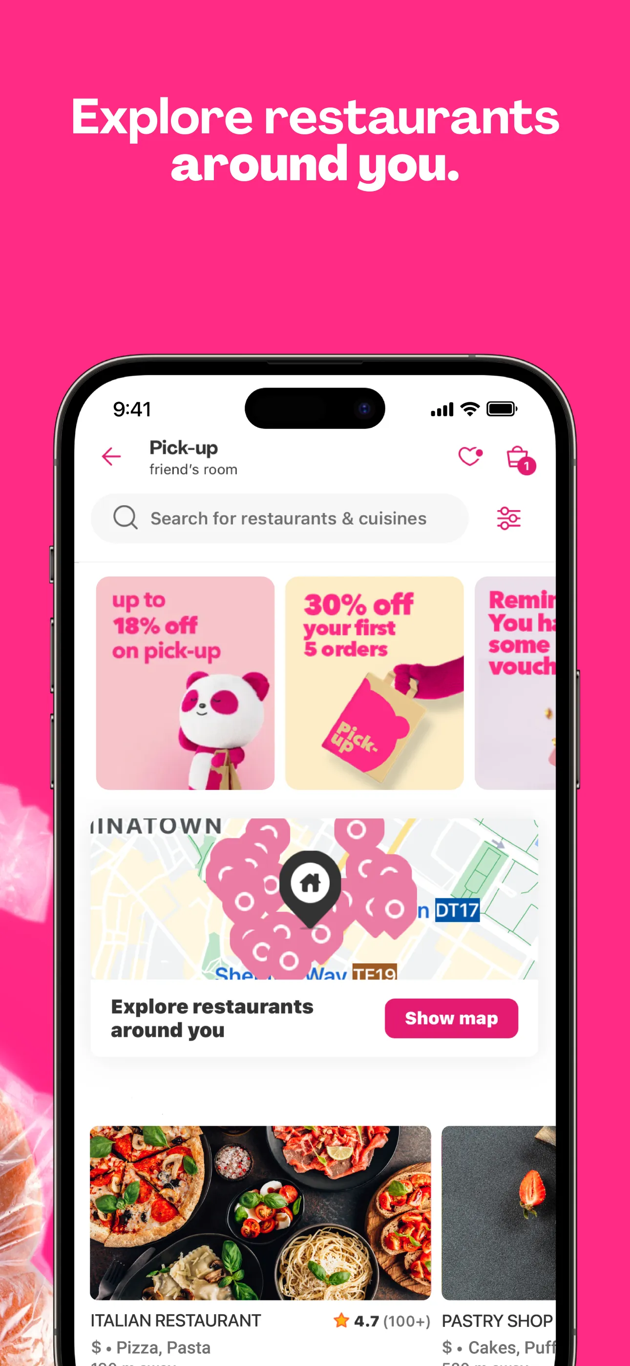 foodpanda: Food & Groceries iphone screenshot 5