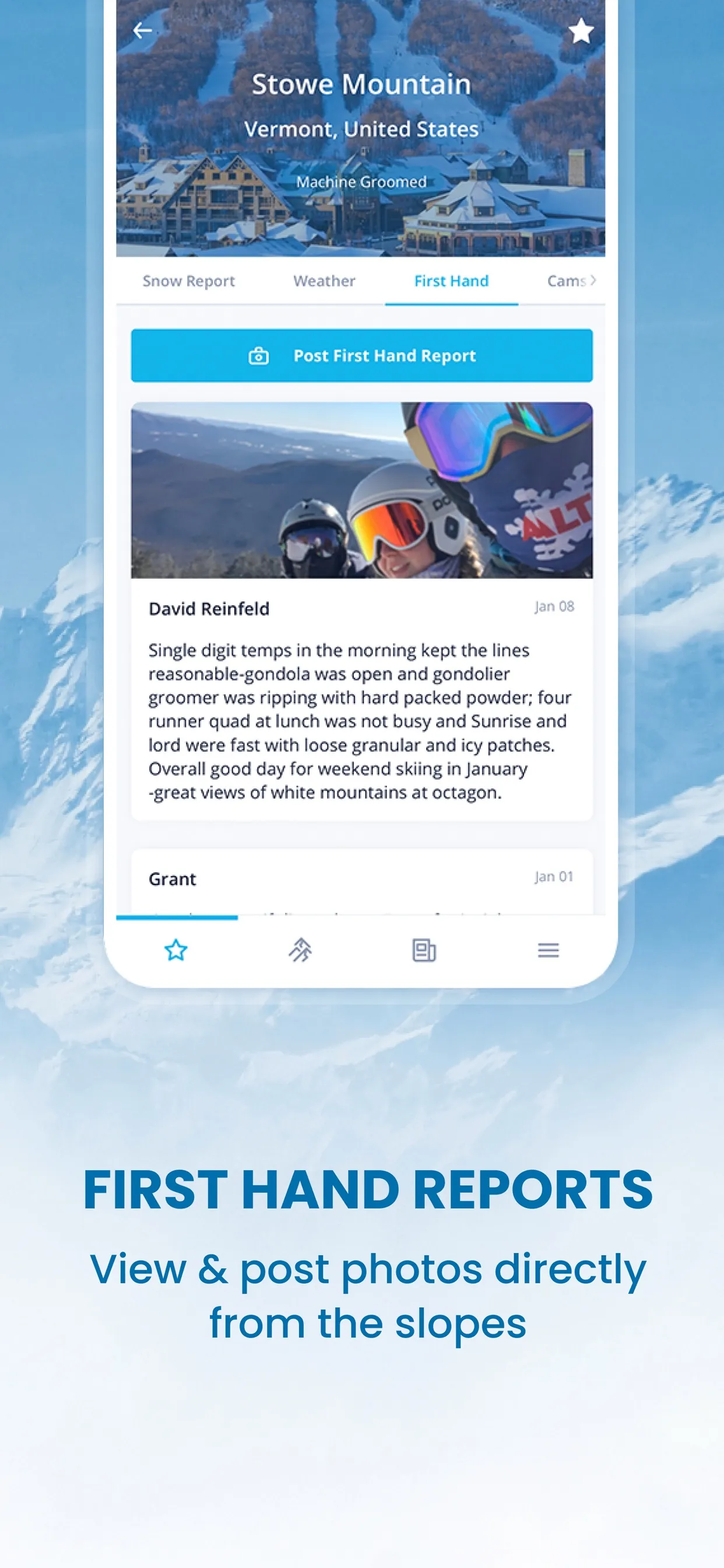 OnTheSnow Ski & Snow Report iphone screenshot 4