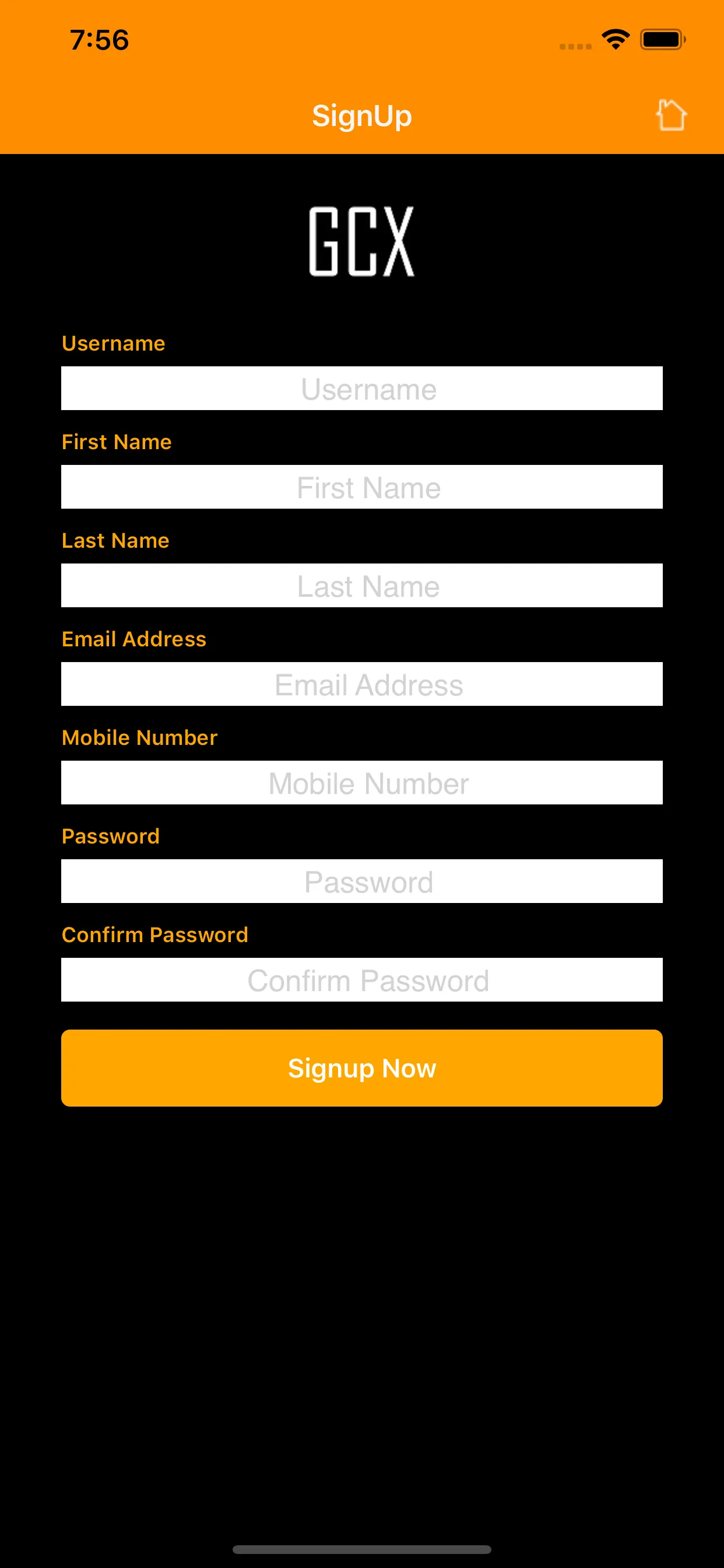 GCX Mobile Wallet iphone screenshot 2
