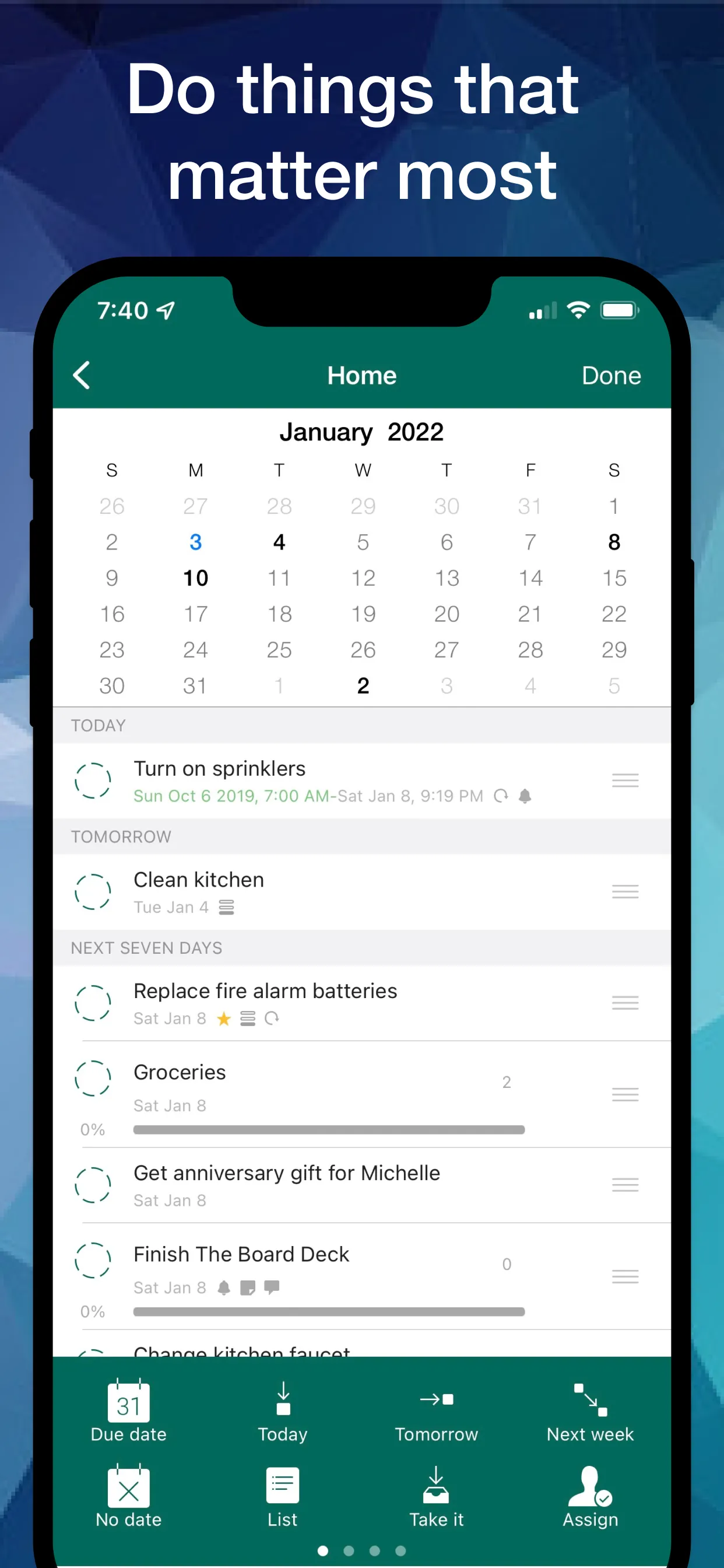 TaskFire : To-Do List & Tasks iphone screenshot 7