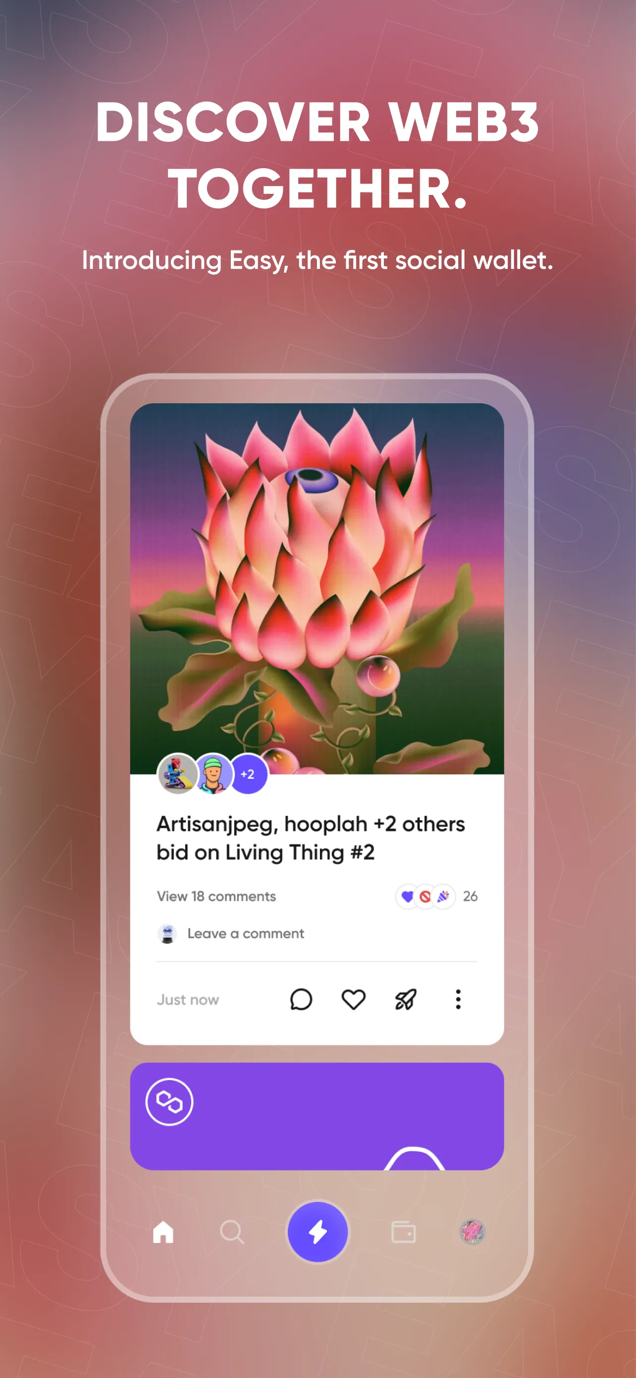 Easy – Web3 Social Wallet iphone screenshot 1