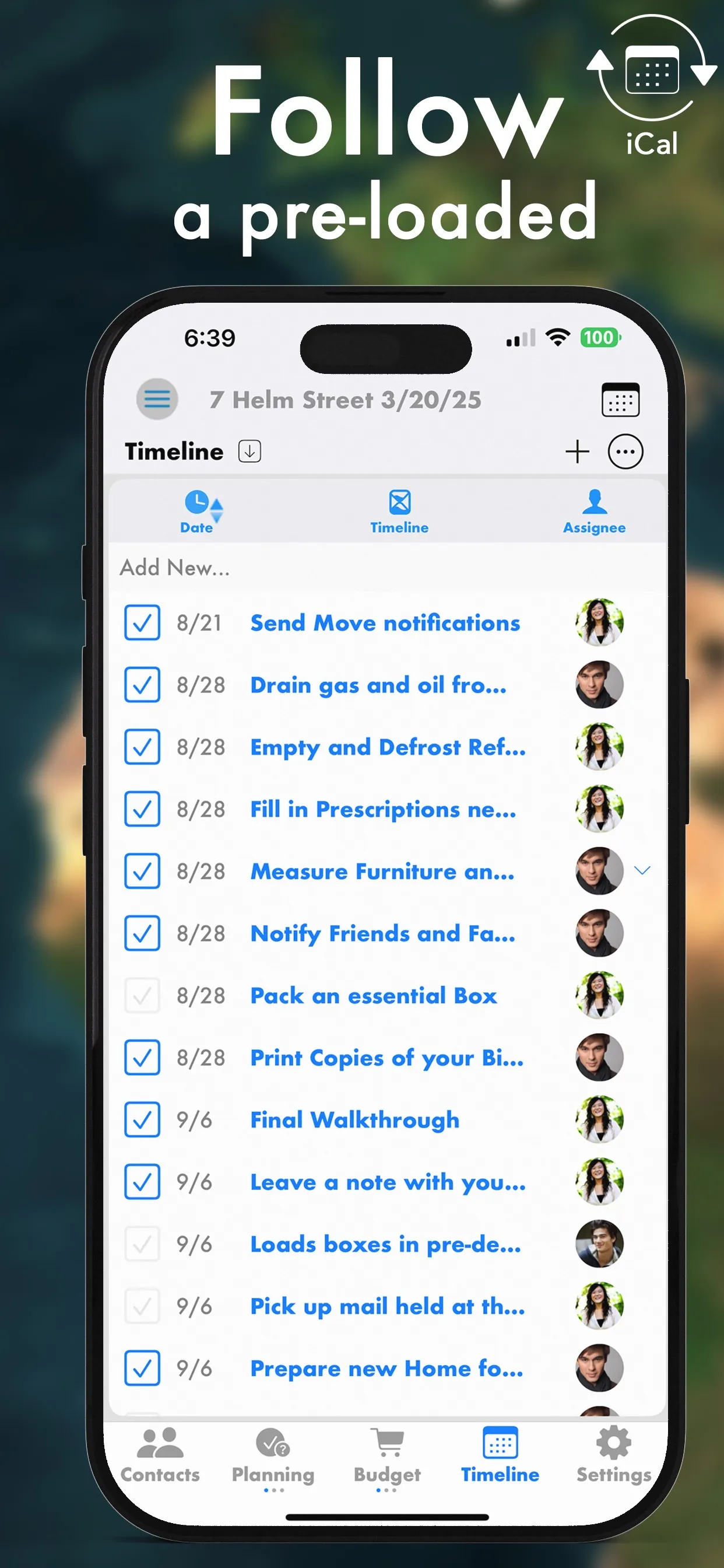 Pro Moving Planner iphone screenshot 5