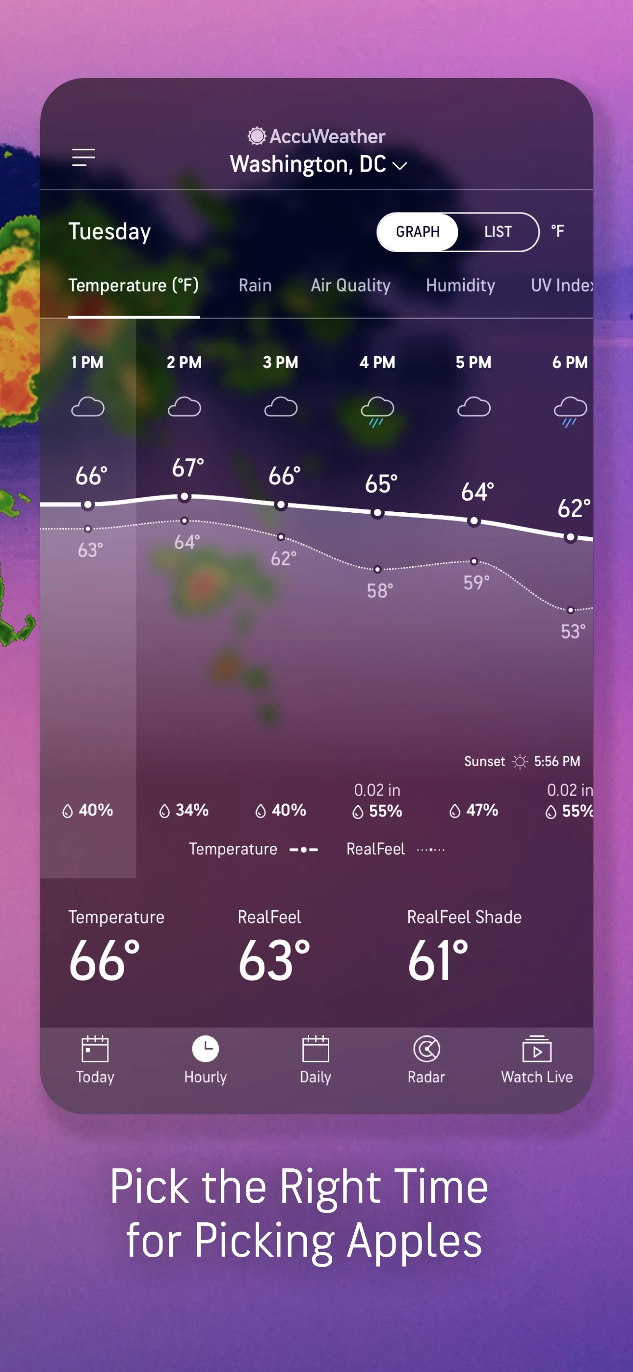 AccuWeather: Weather Forecast iphone screenshot 8