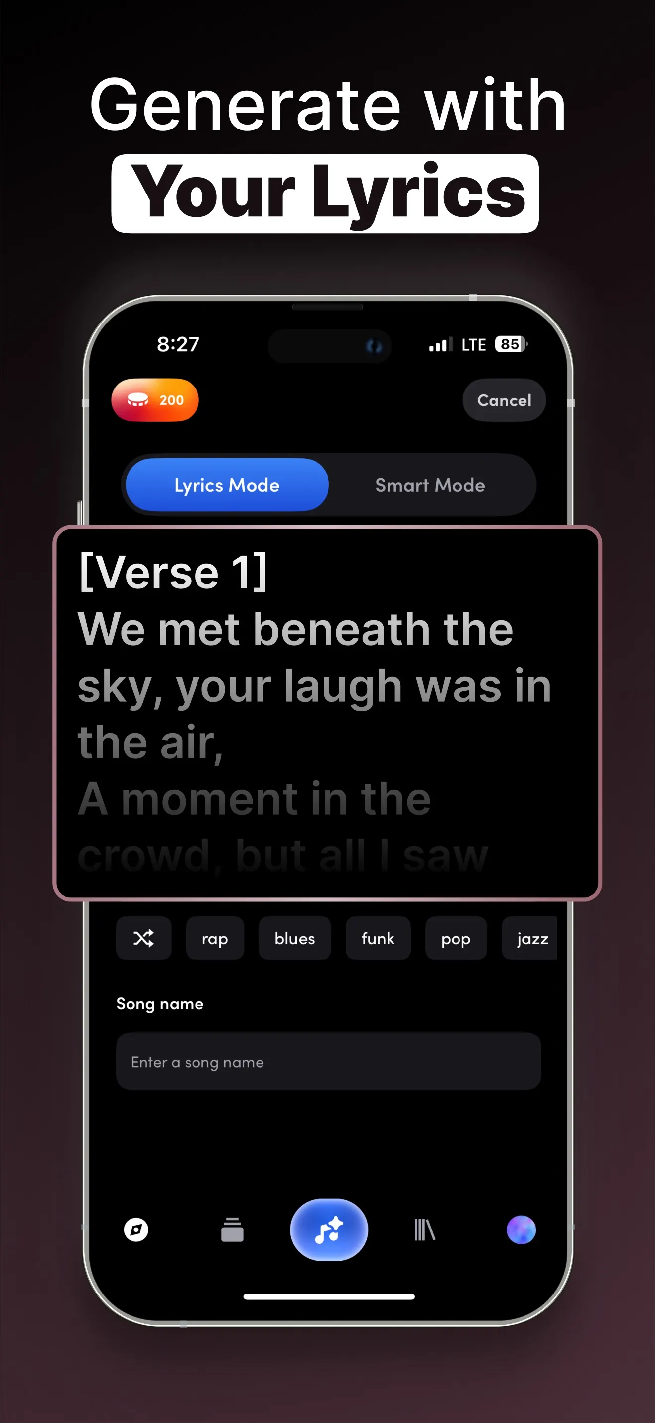 AI Song Generator - Zona iphone screenshot 5