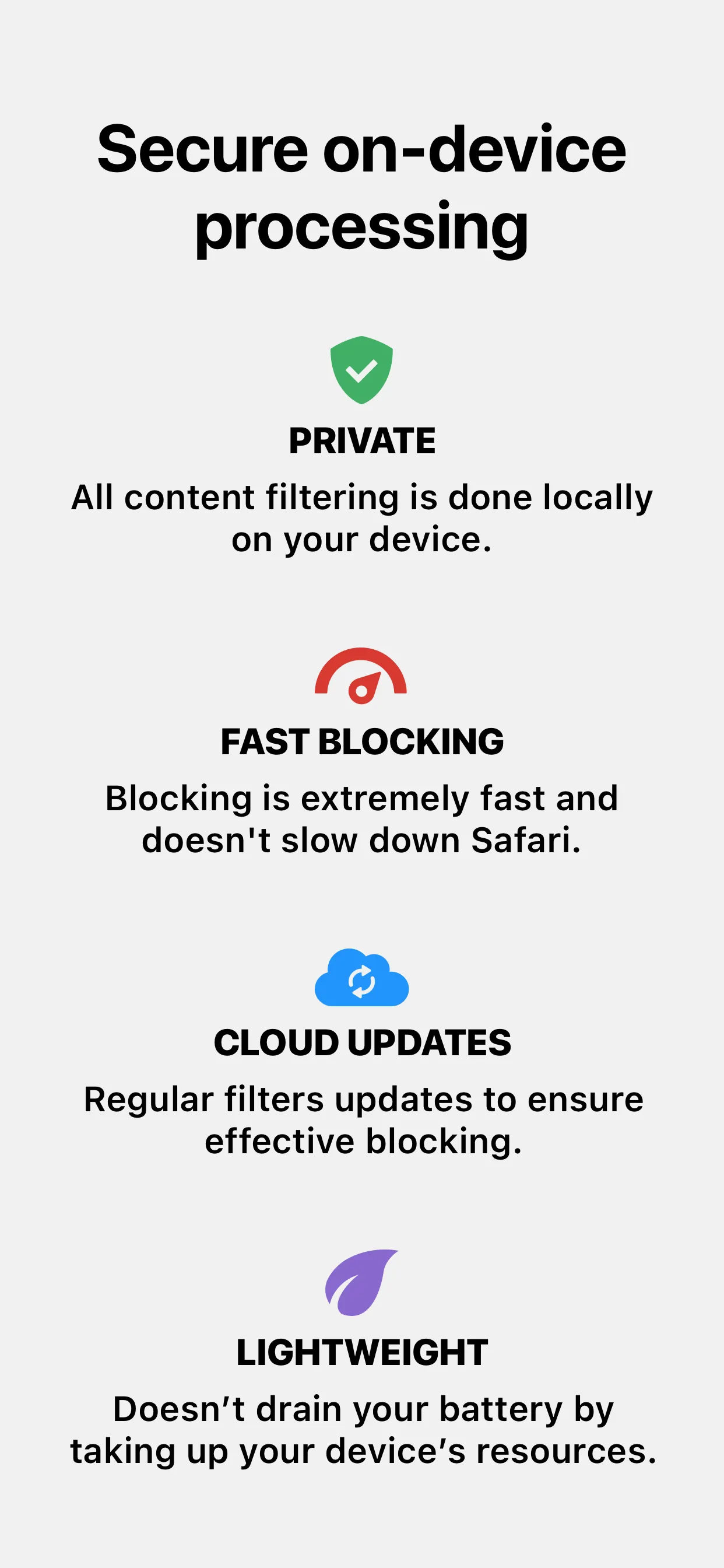 1Blocker - Ad Blocker iphone screenshot 3