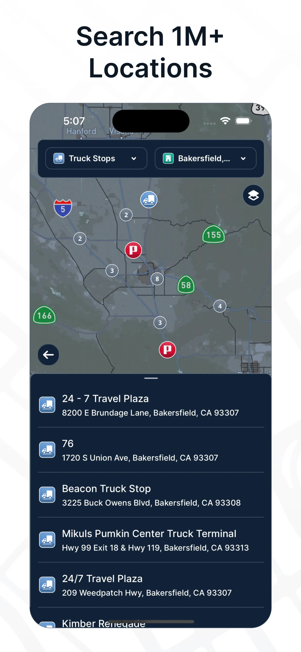 TruckMap - Truck GPS Routes iphone screenshot 8