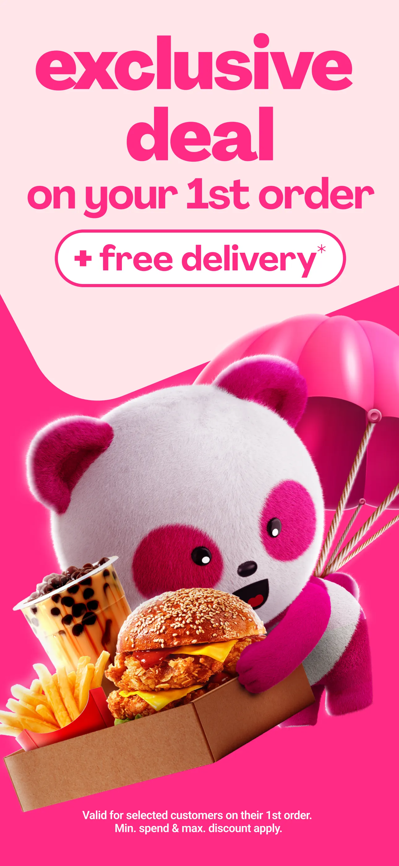 foodpanda: Food & Groceries iphone screenshot 1