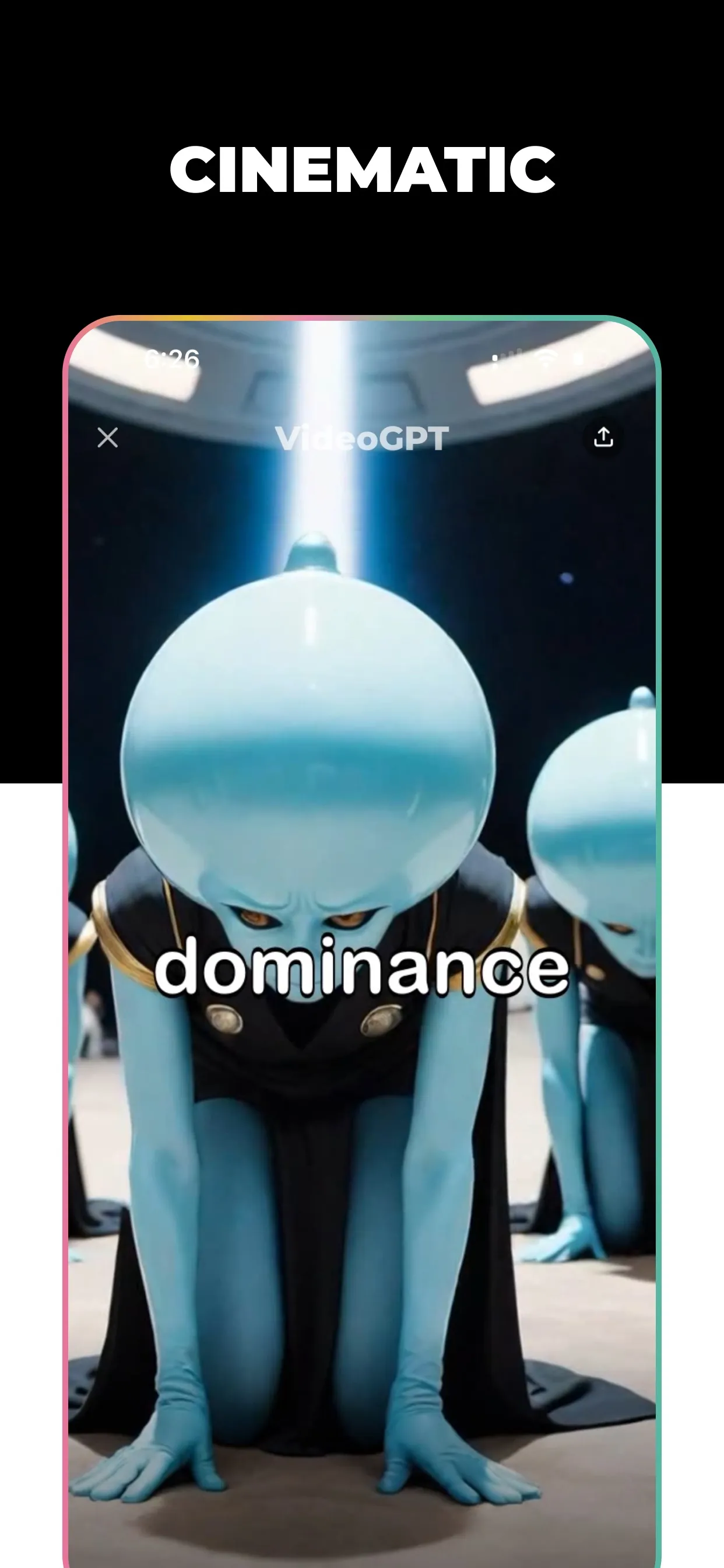 VideoGPT - AI Video Generator iphone screenshot 5