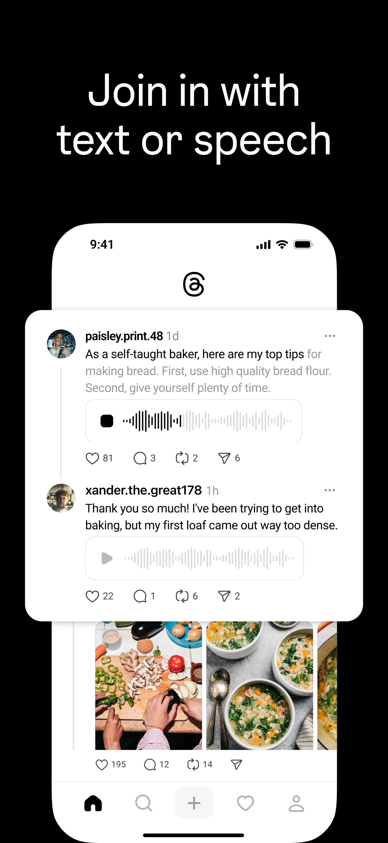 Threads iphone screenshot 3