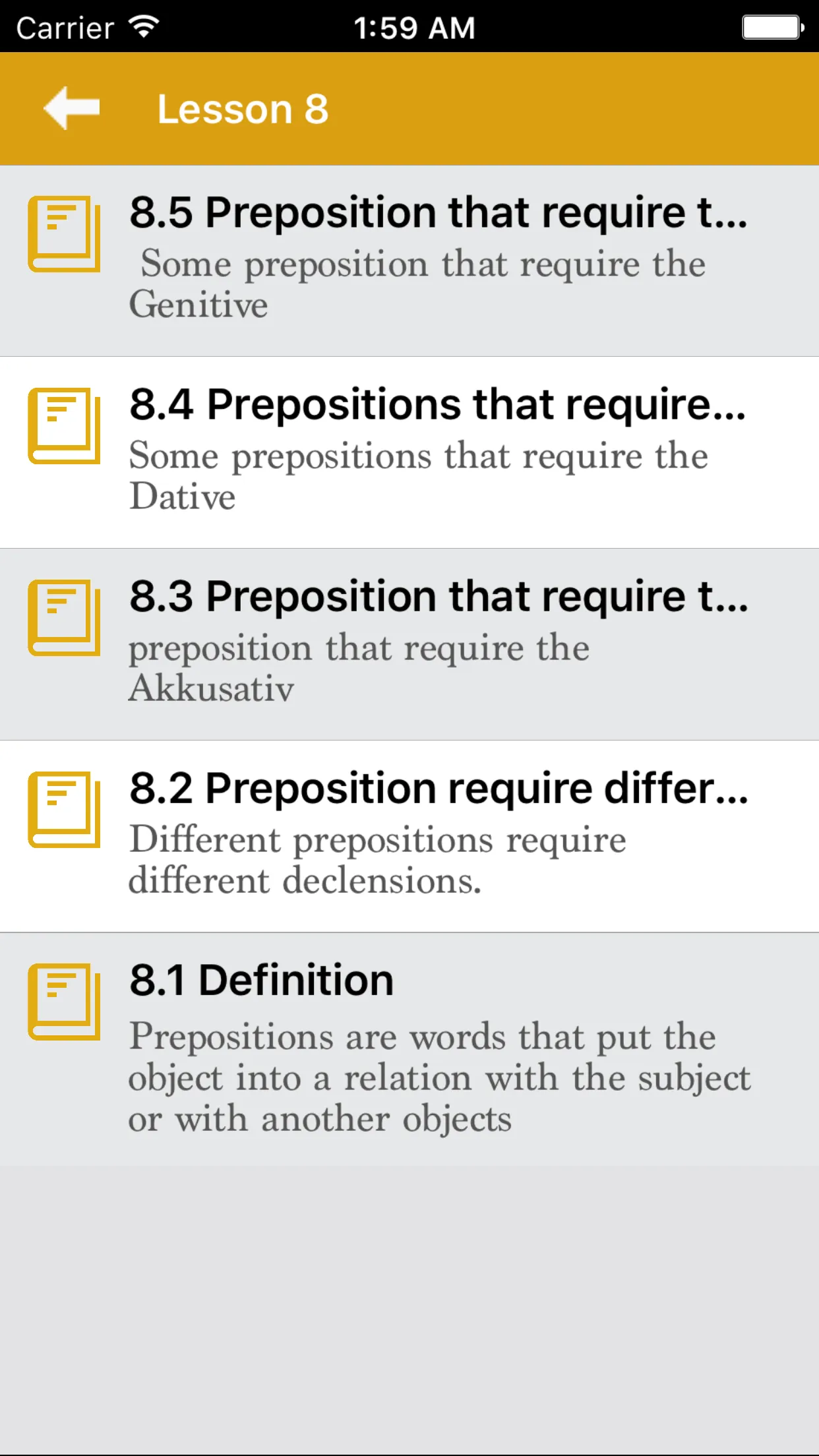 German Grammar - Improve your skill iphone screenshot 5