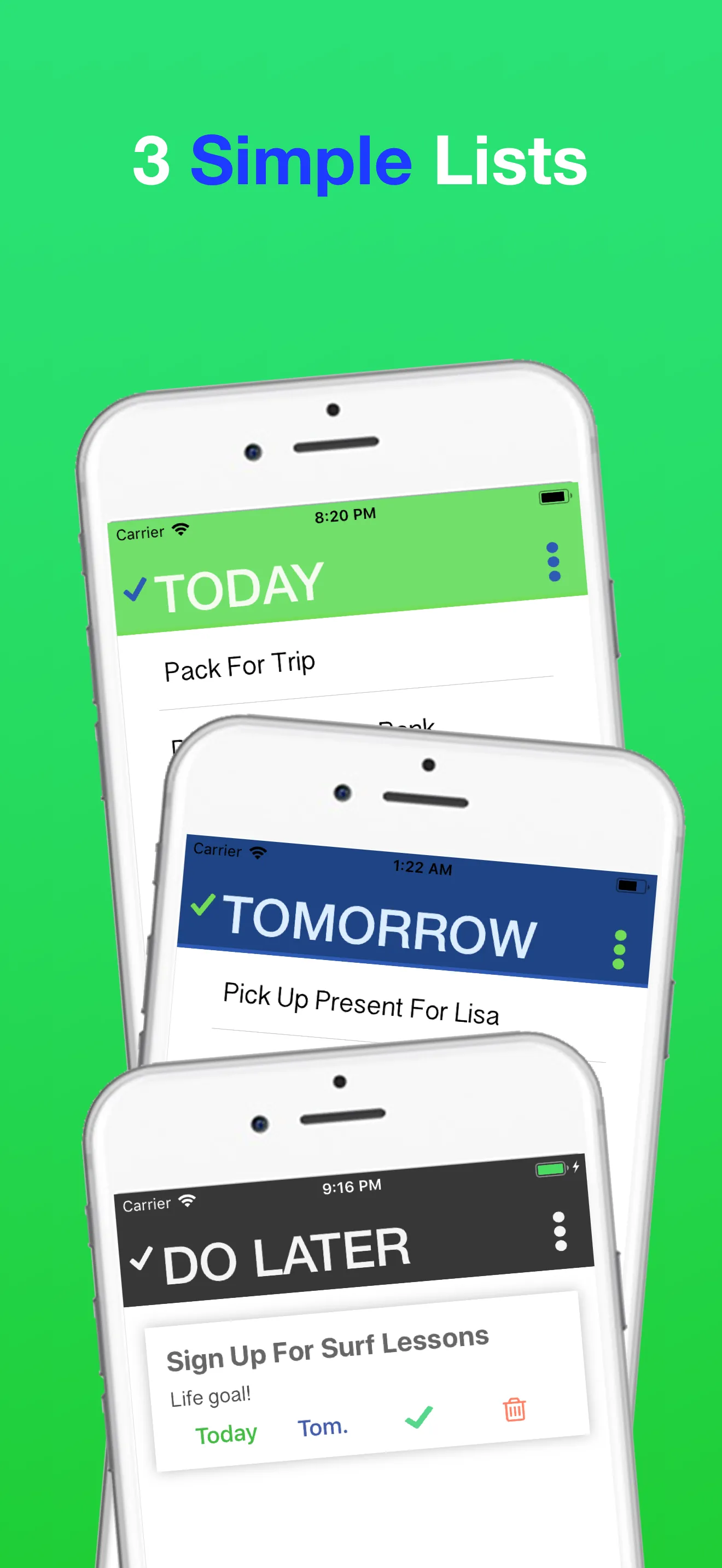 Do.List: To Do List Organizer iphone screenshot 2