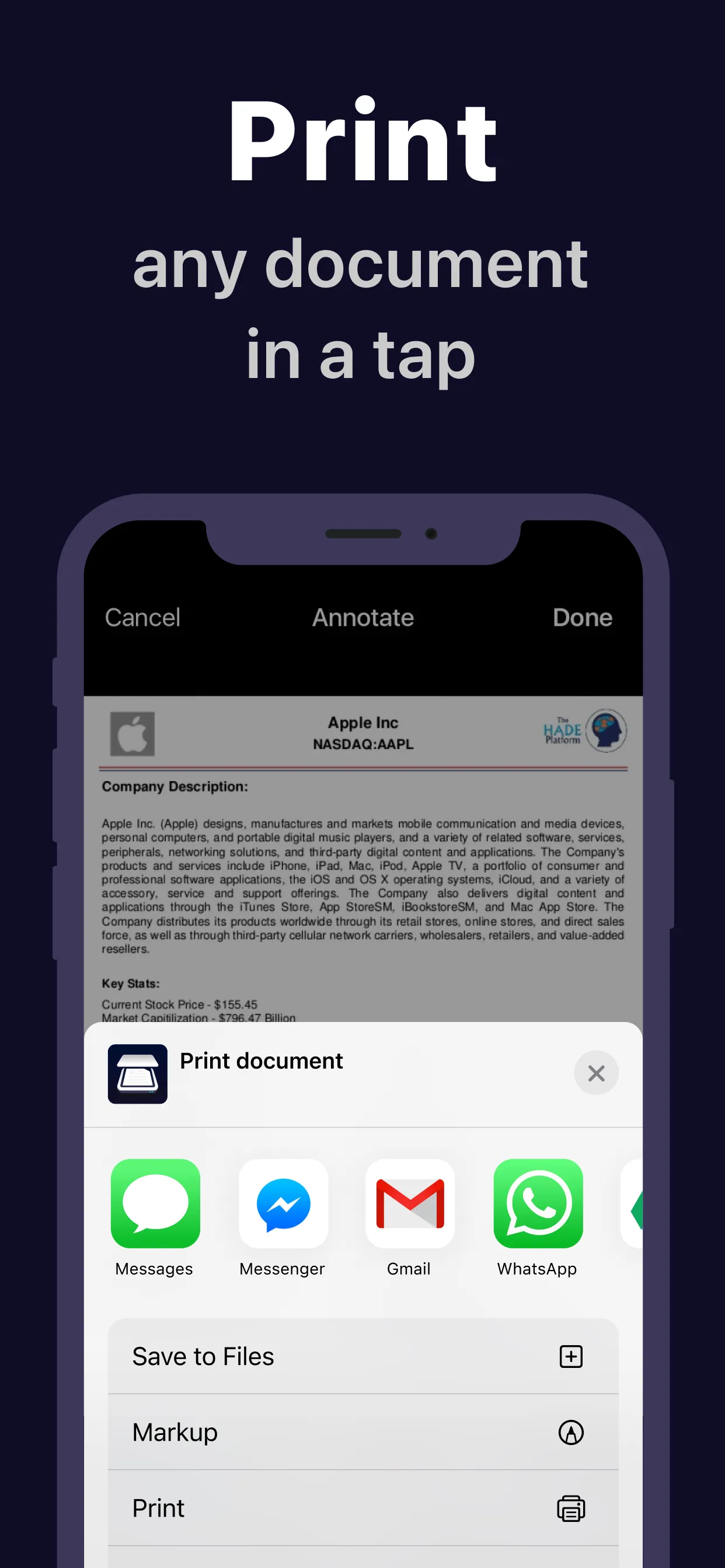 Scanner App: Docs Scan & Sign iphone screenshot 8