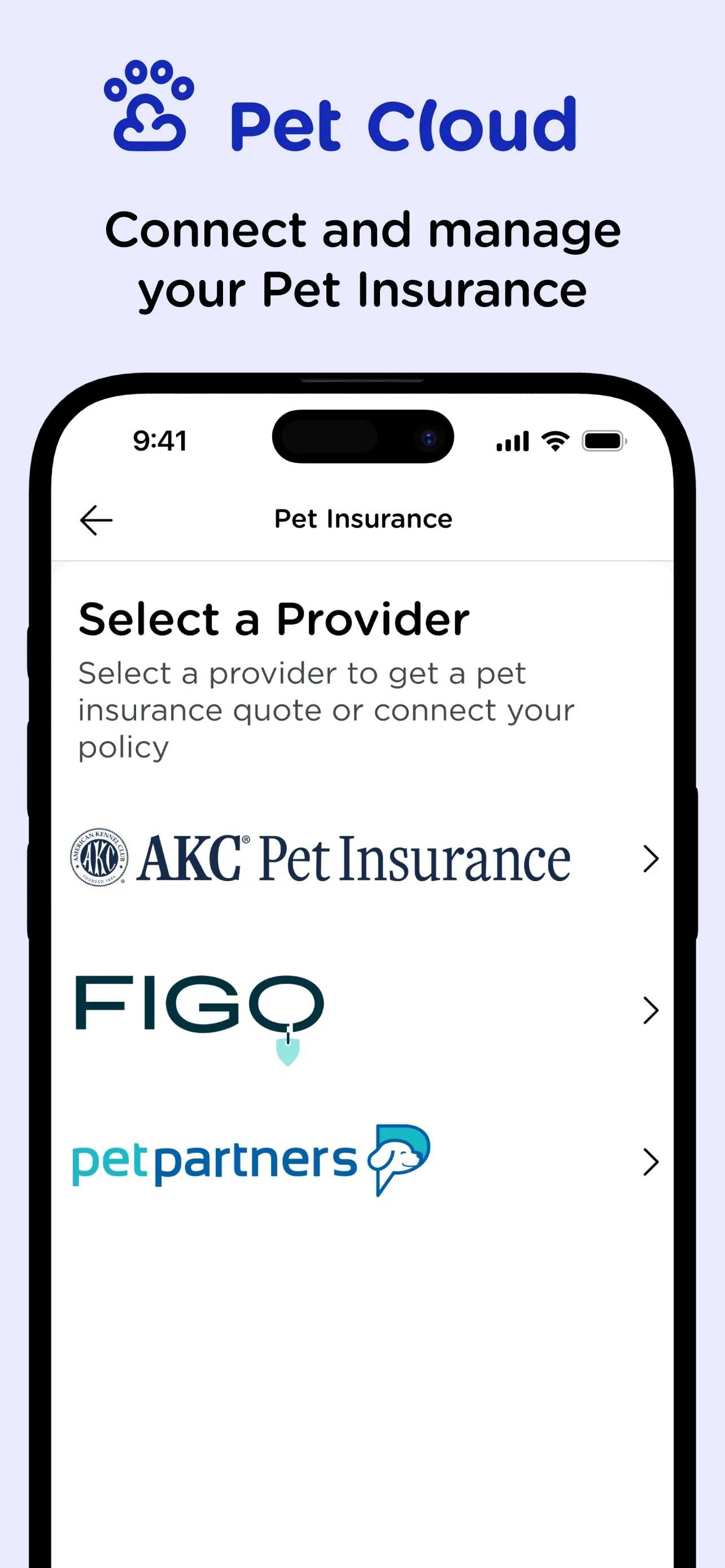 Pet Cloud iphone screenshot 1