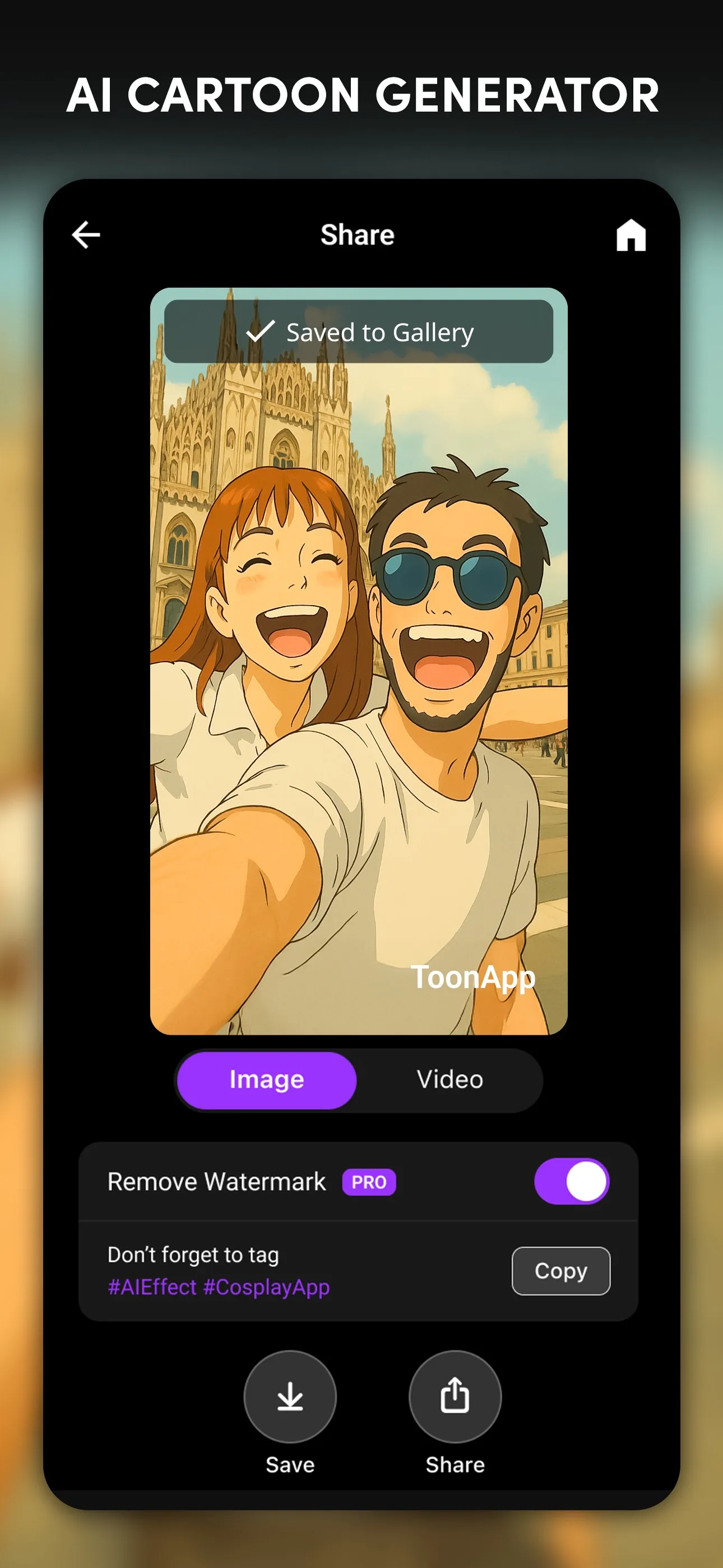 ToonApp: Cartoon Photo Editor iphone screenshot 3