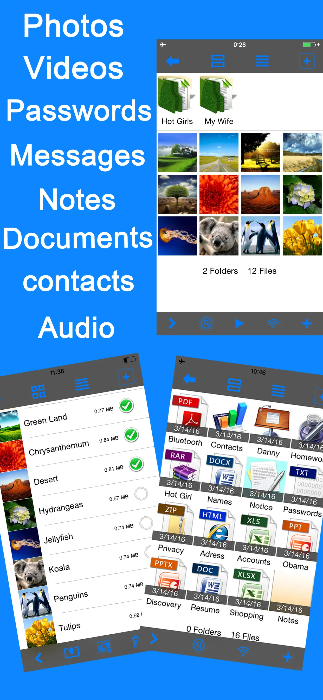 Secret Photo Vault Lock Photos iphone screenshot 1