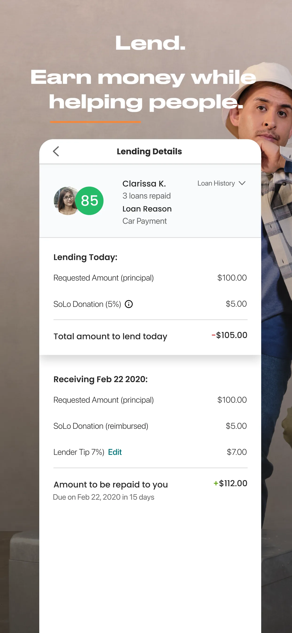 SoLo Funds: Lend & Borrow iphone screenshot 3