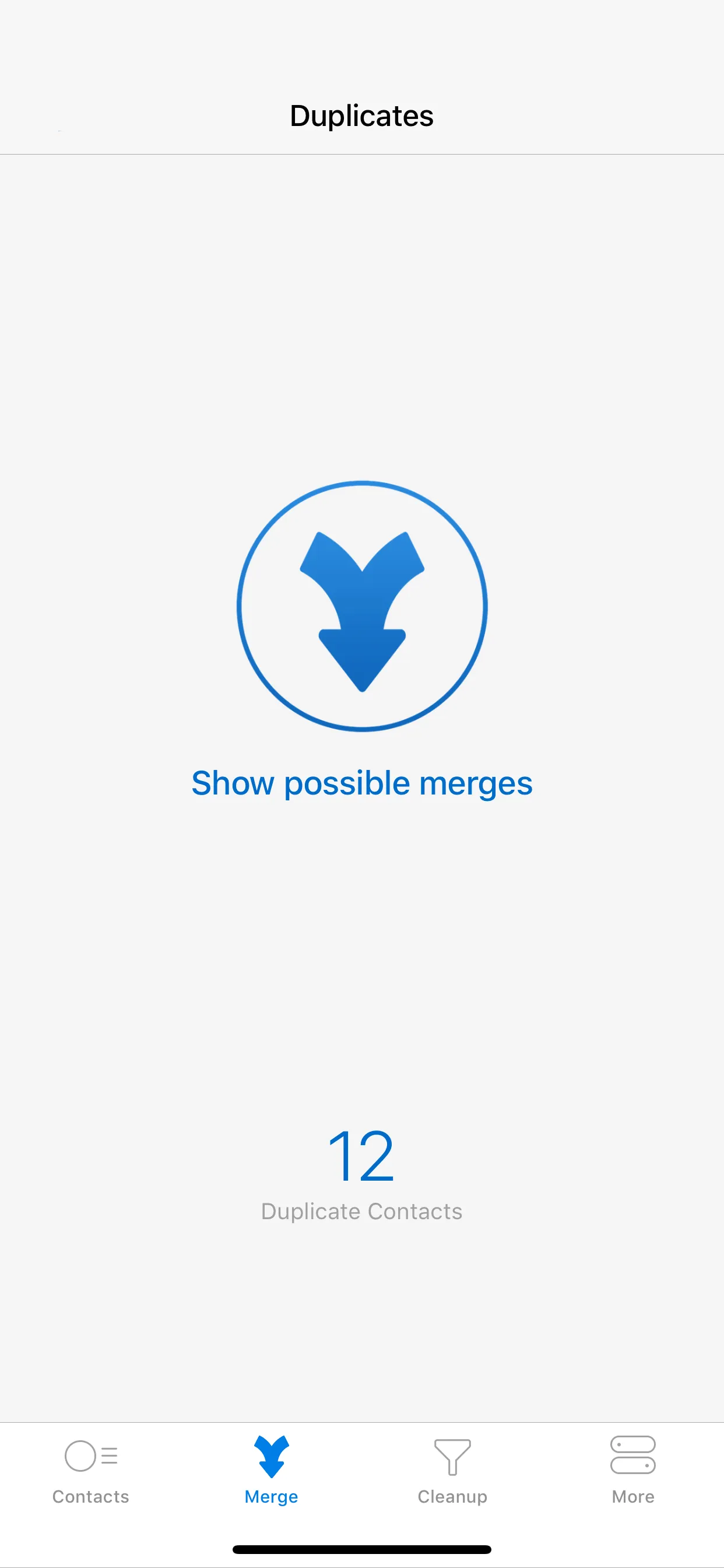 Easy Contacts. iphone screenshot 3