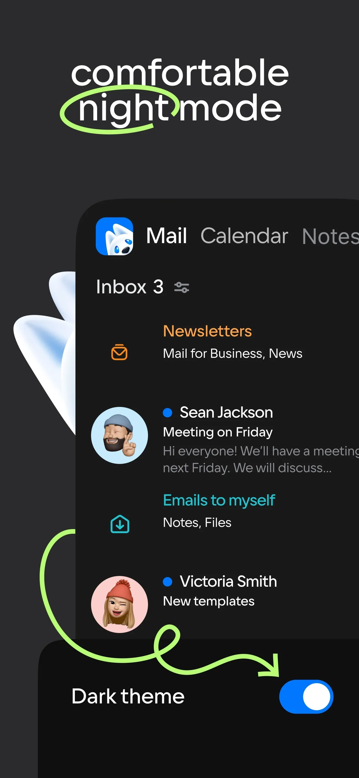 Mail: Email, Cloud, Calendar iphone screenshot 8