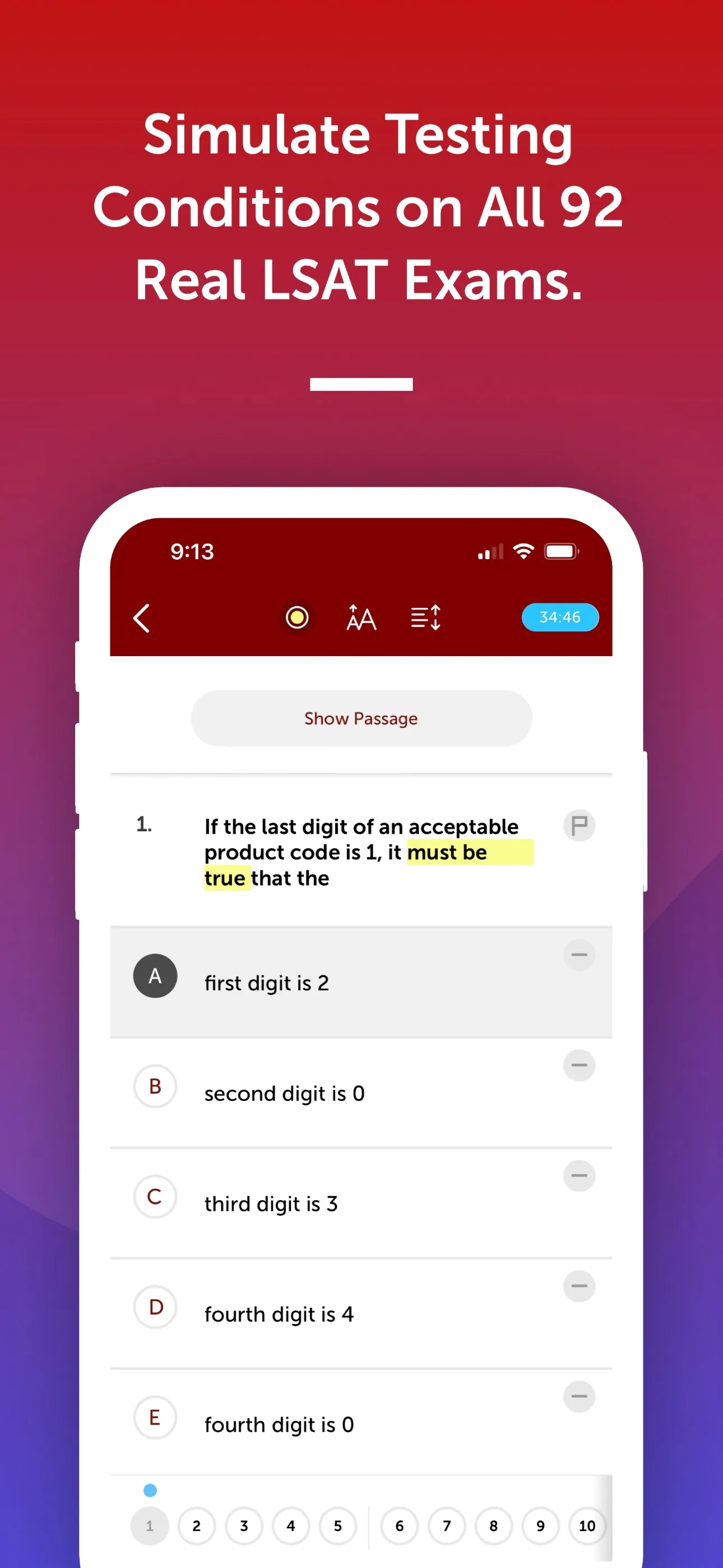 LSAT Max LSAT Prep & Tutoring iphone screenshot 3