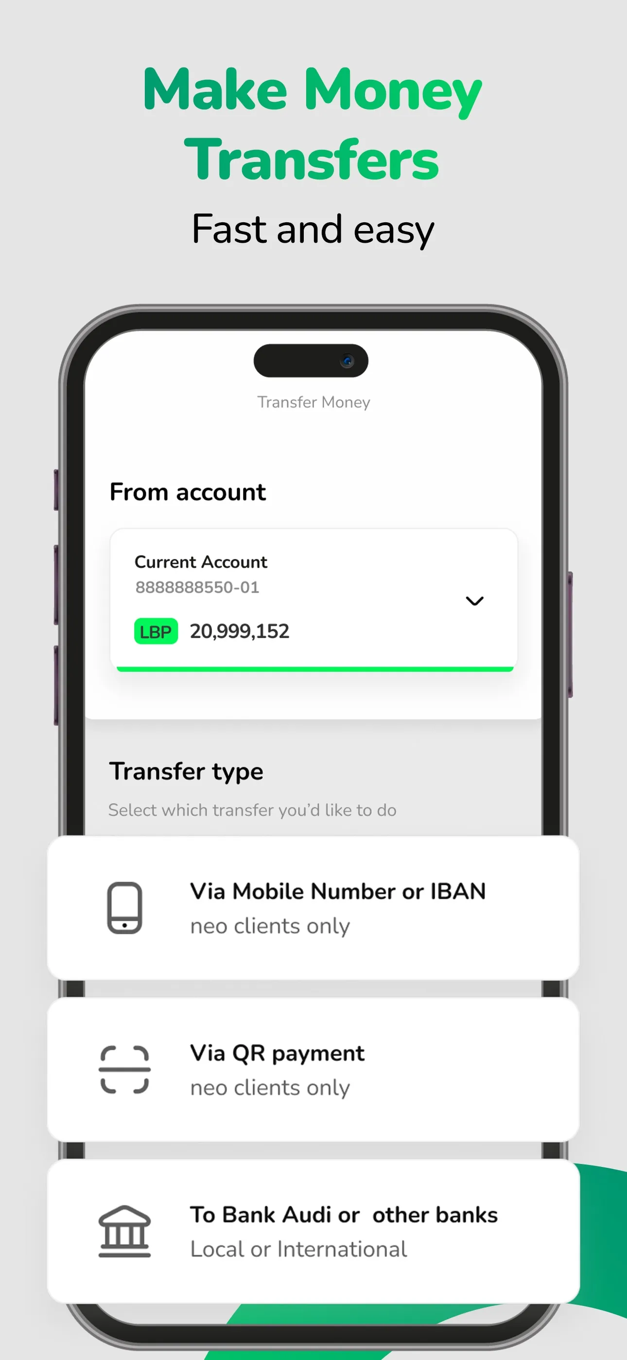 neo by Bank Audi iphone screenshot 3