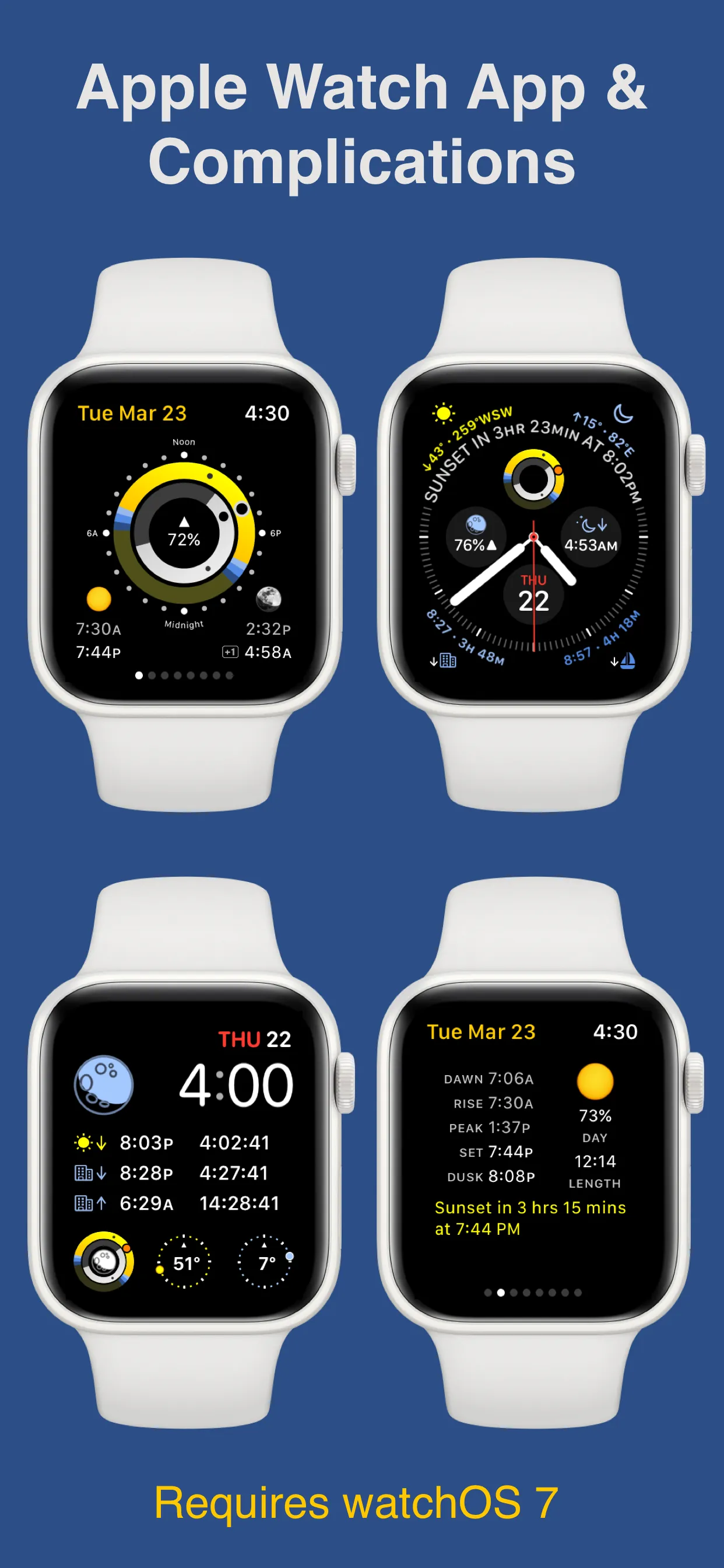 Sundial Solar & Lunar Time iphone screenshot 10
