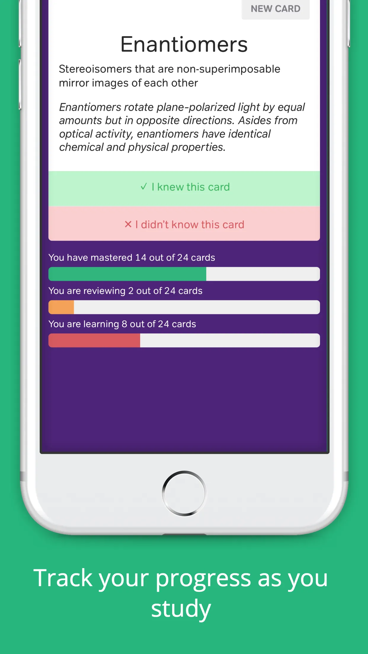 MCAT Prep: MCAT Flashcards iphone screenshot 4