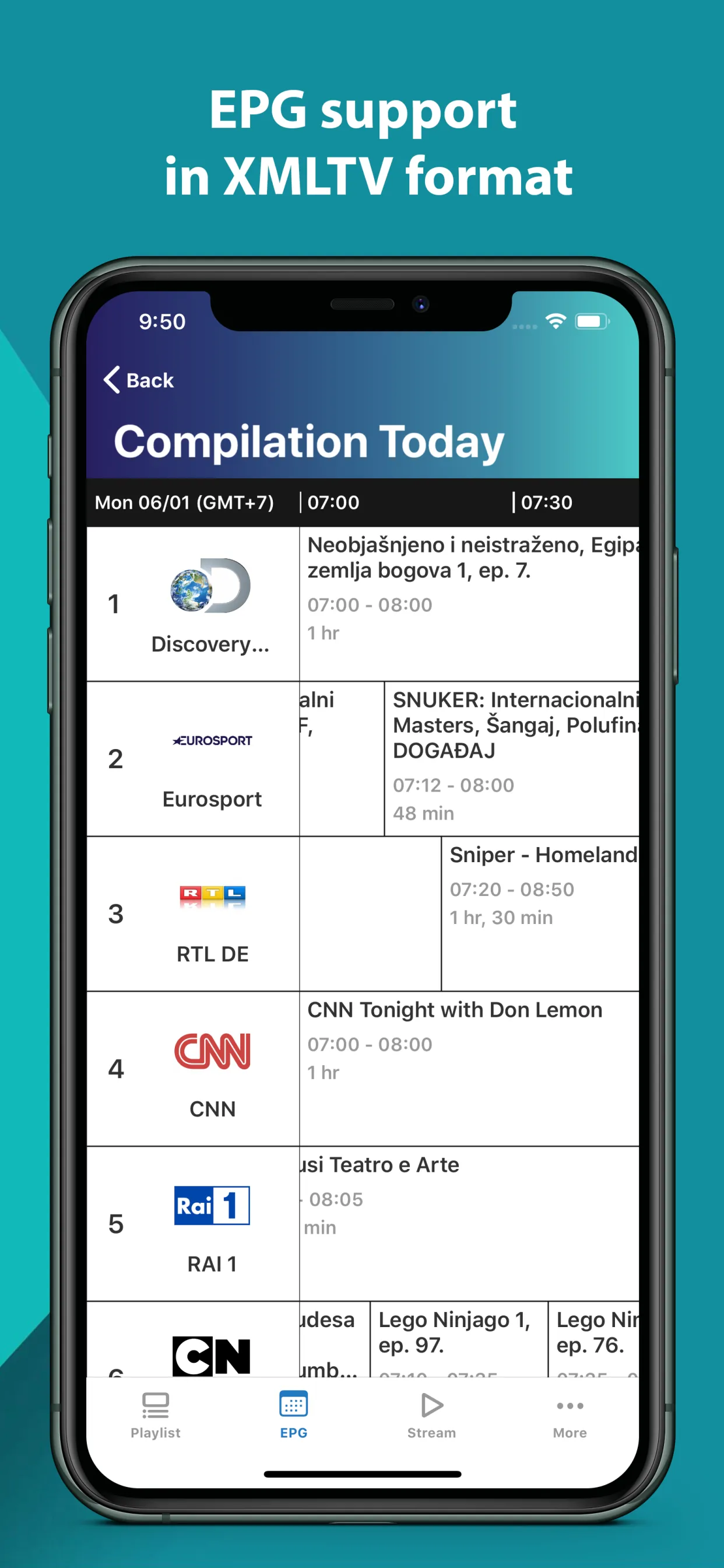 IPTV - Watch TV Online iphone screenshot 3