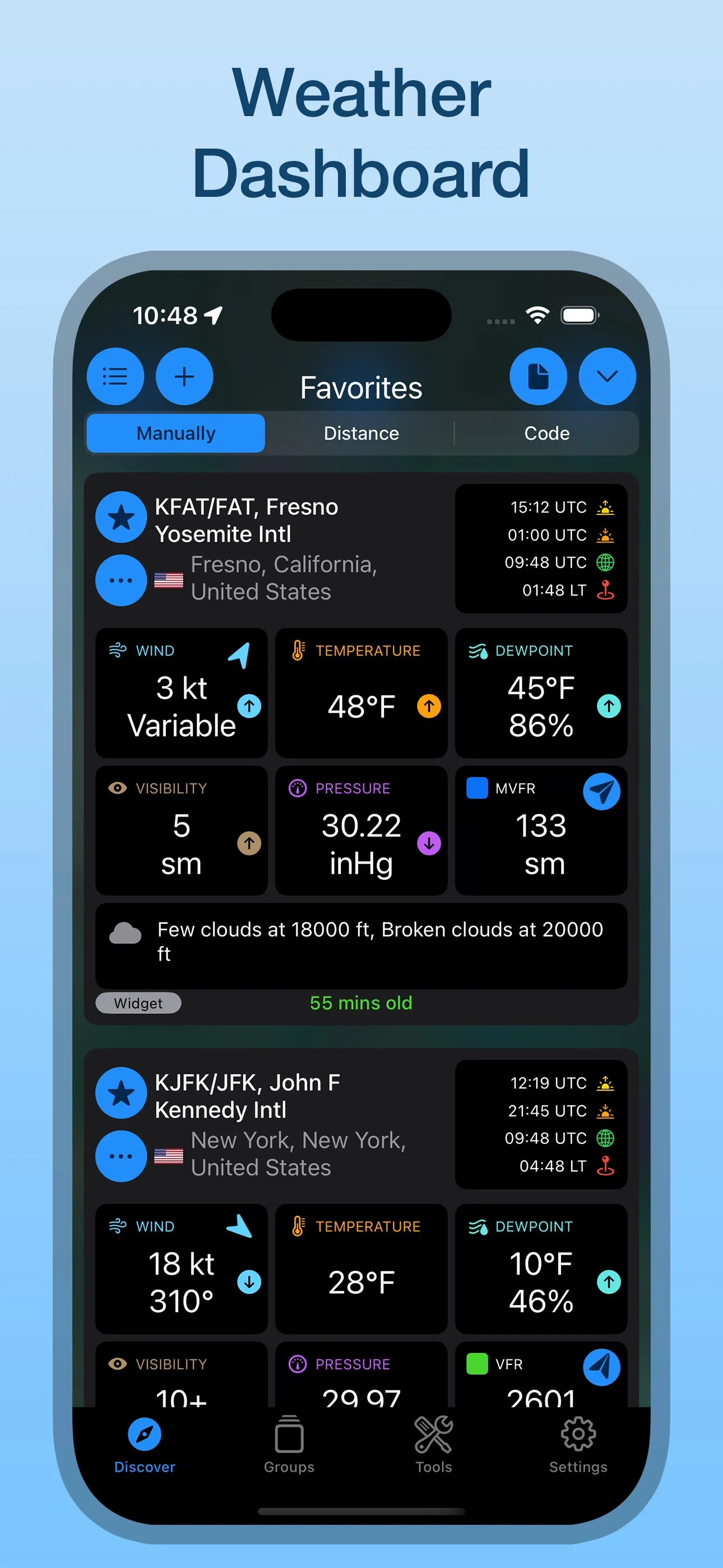 WX Aviation Weather iphone screenshot 2