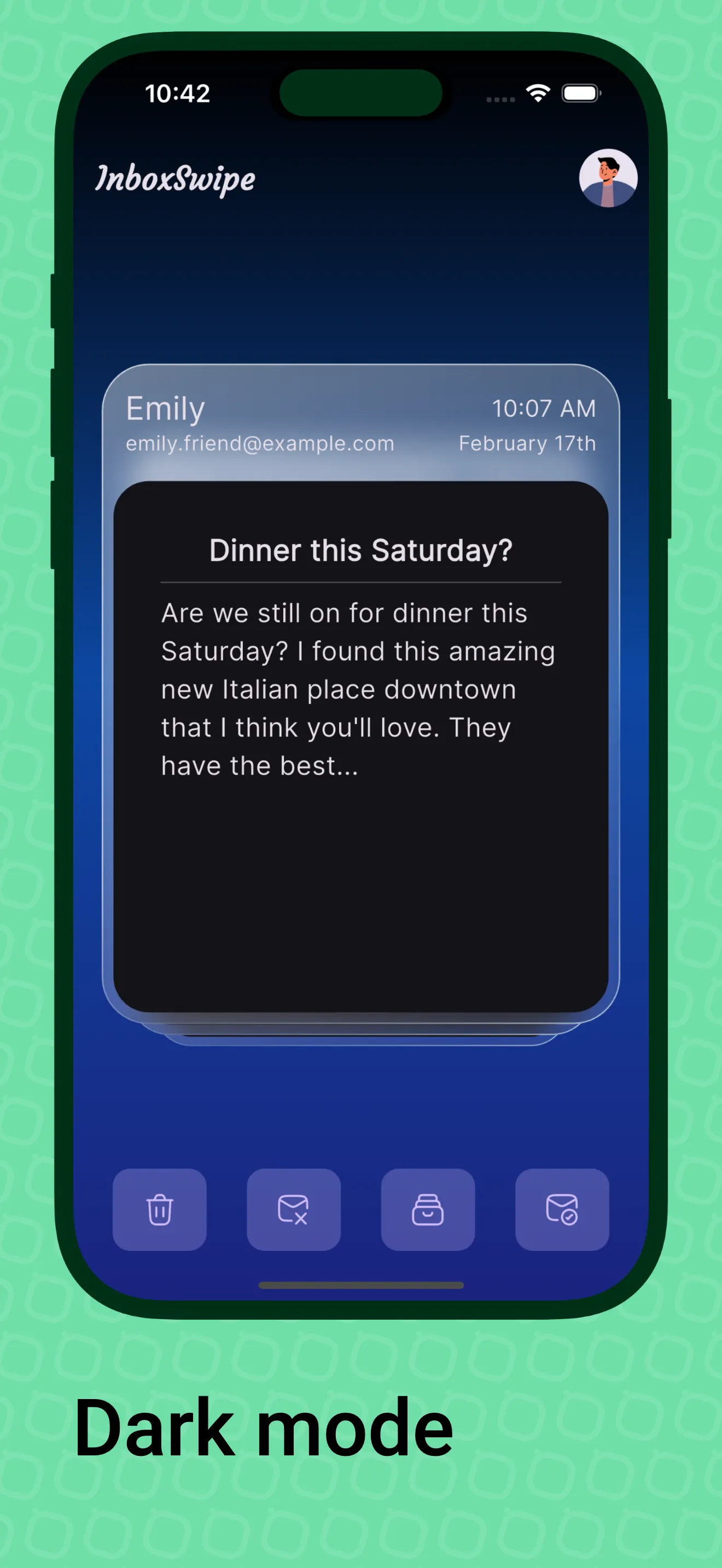 InboxSwipe: Reach Inbox Zero iphone screenshot 6