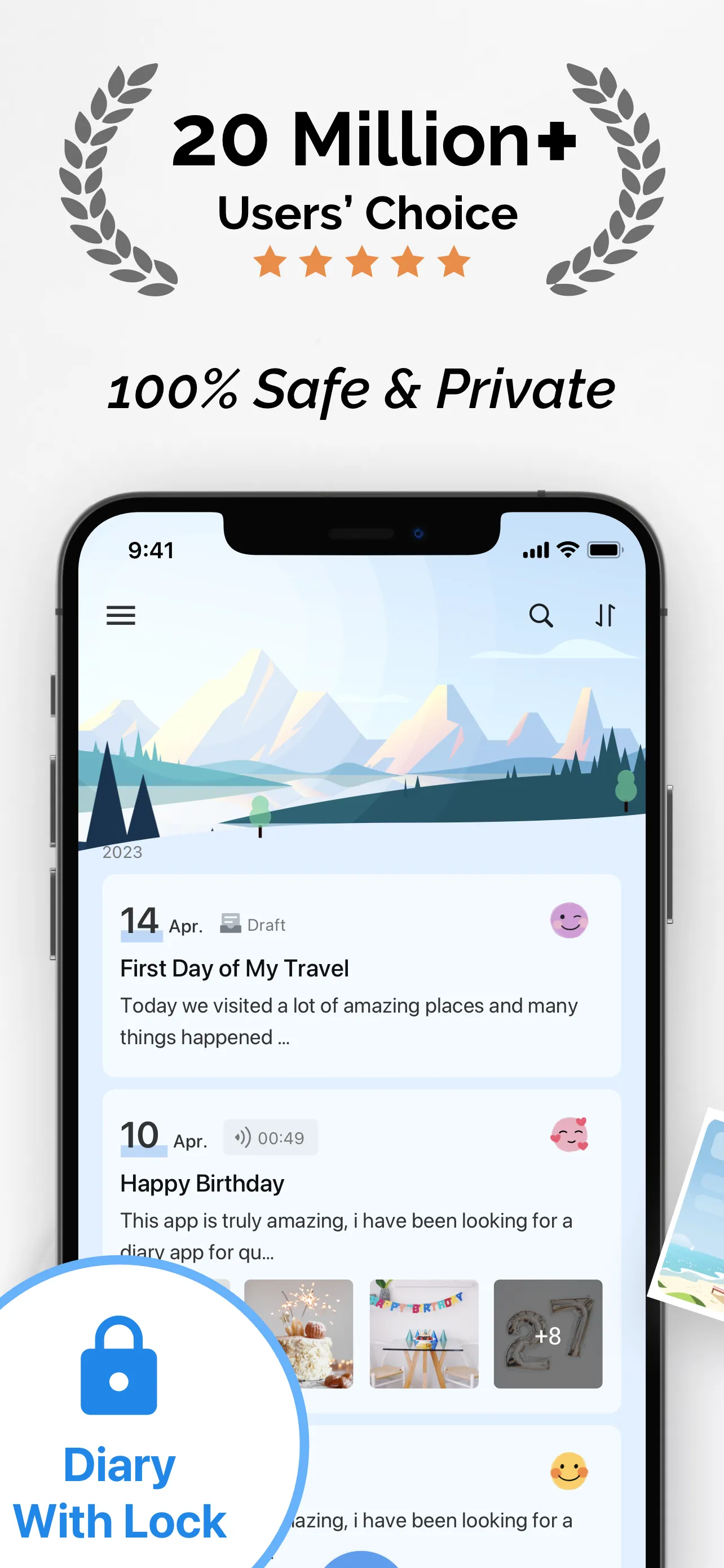 My Diary - Journal with Lock iphone screenshot 1