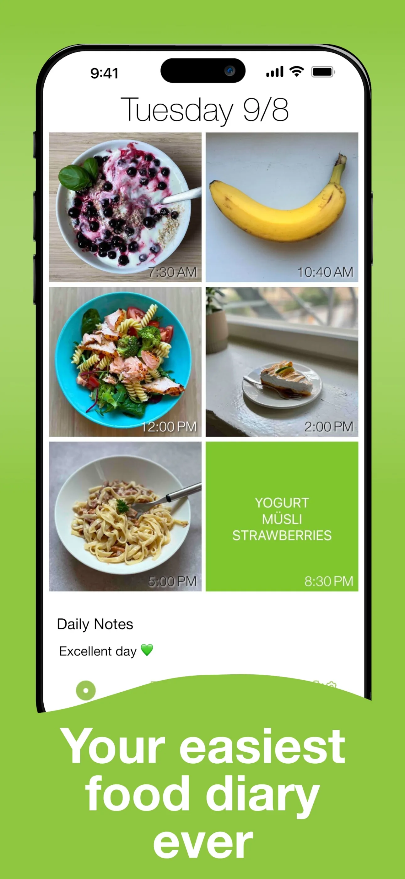 Food Diary See How You Eat Log iphone screenshot 3